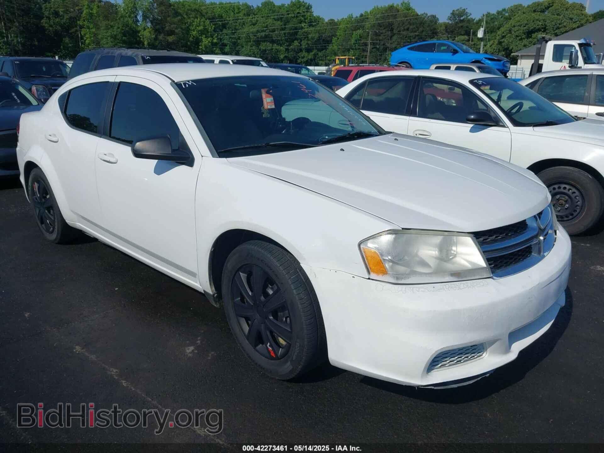 Photo 1C3CDZAB4CN325154 - DODGE AVENGER 2012