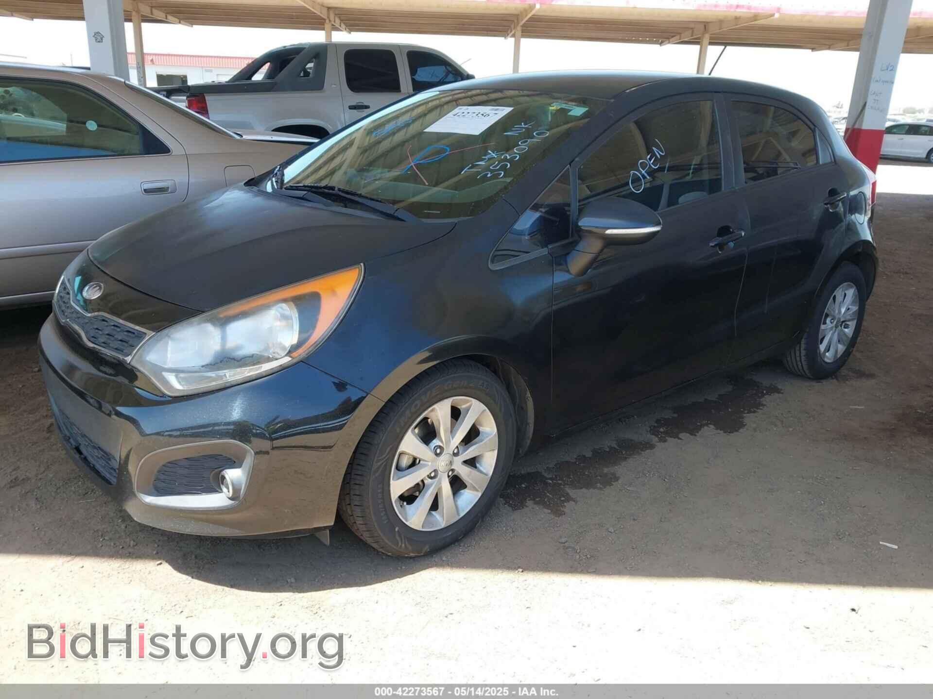 2014 KIA RIO - VIN: KNADN5A30E6353090 - Фото 2