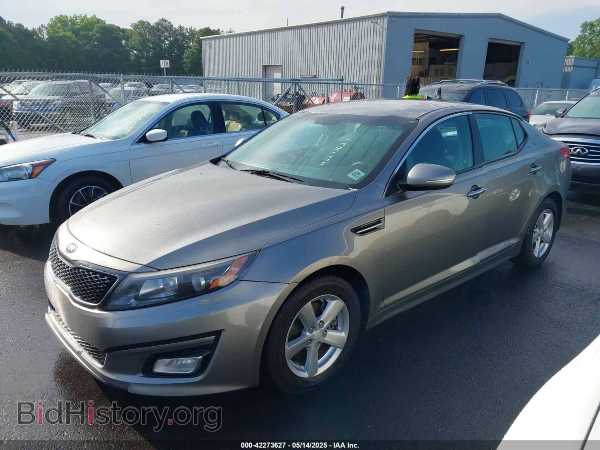 2015 KIA OPTIMA - VIN: 5XXGM4A70FG393771 - Фото 2