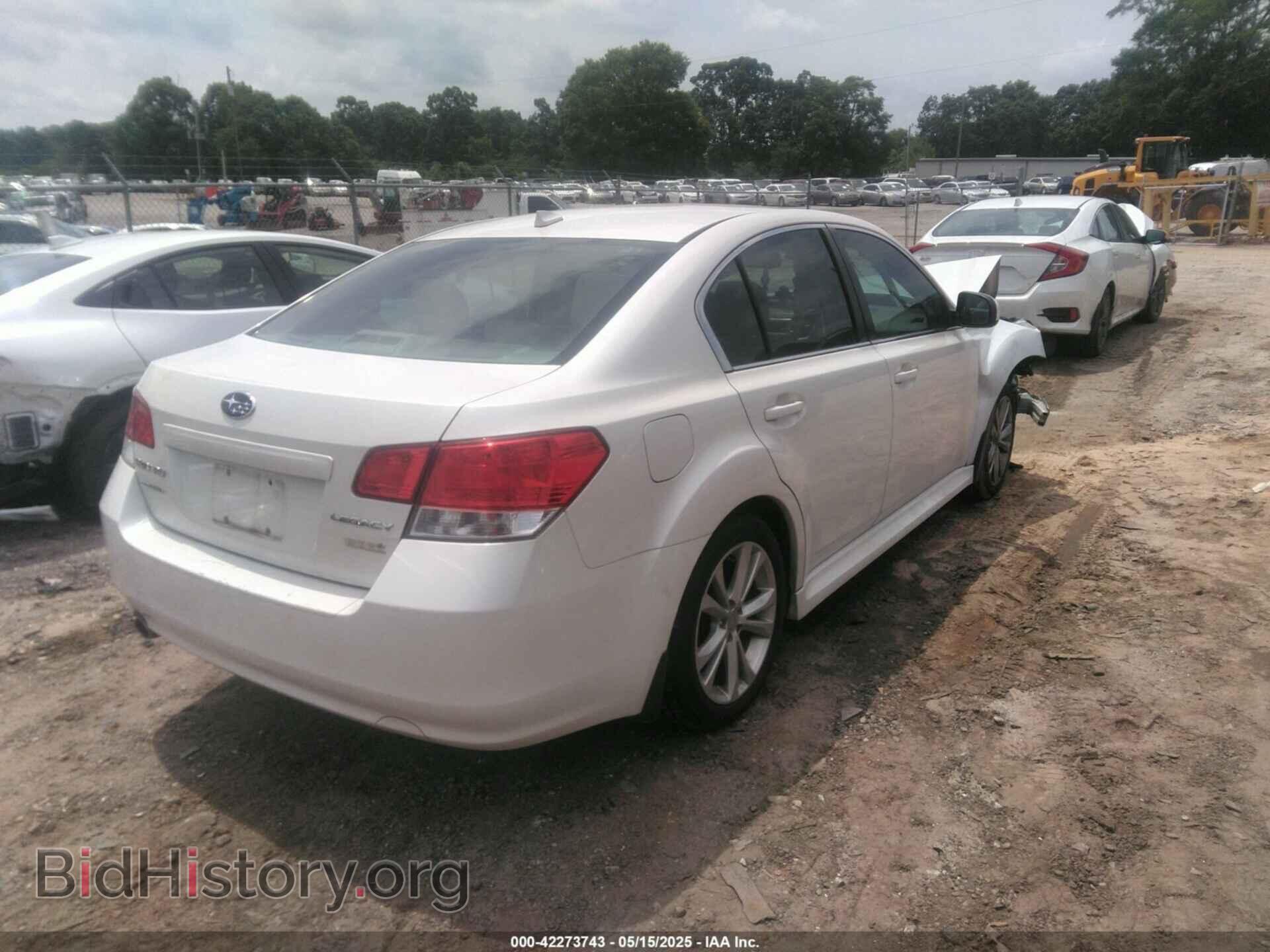 2014 SUBARU LEGACY - VIN: 4S3BMBC60E3014723 - Фото 4