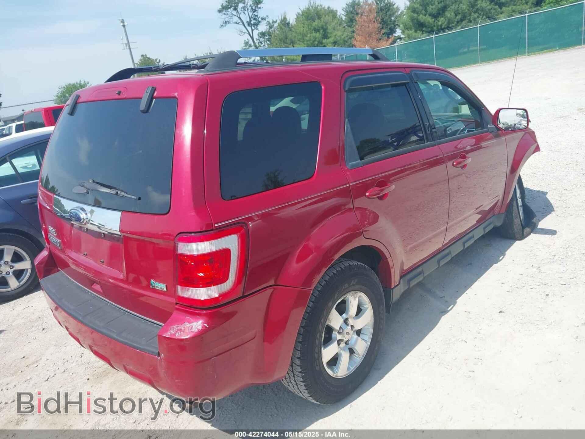 2011 FORD ESCAPE - VIN: 1FMCU9EG5BKA75369 - Фото 4
