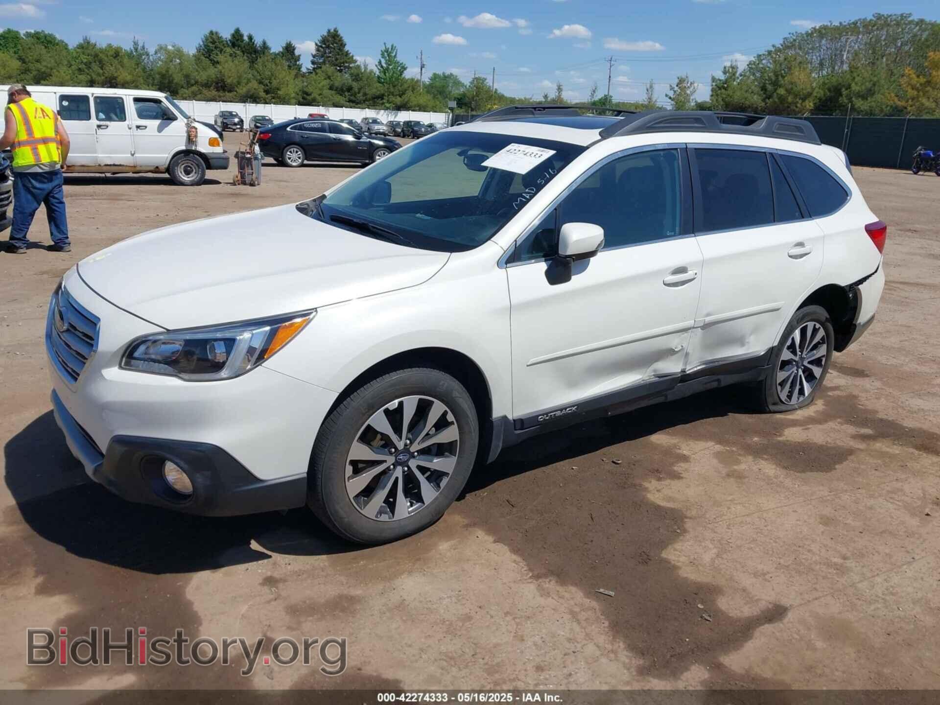 2015 SUBARU OUTBACK - VIN: 4S4BSBLC8F3350936 - Фото 2