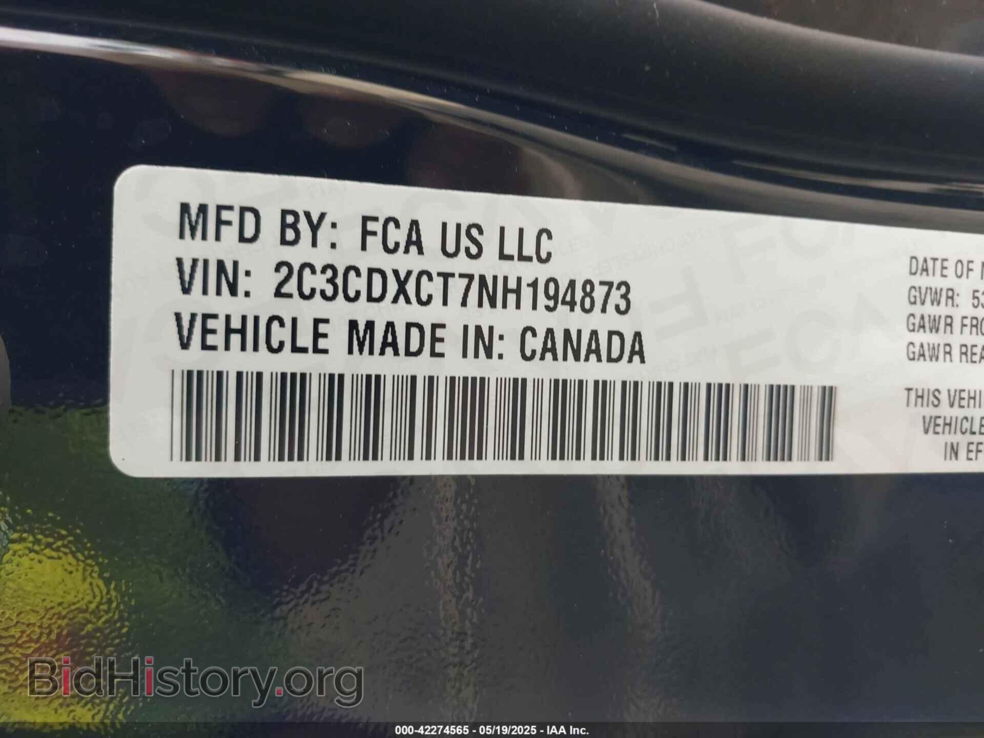 2022 DODGE CHARGER - VIN: 2C3CDXCT7NH194873 - Фото 9