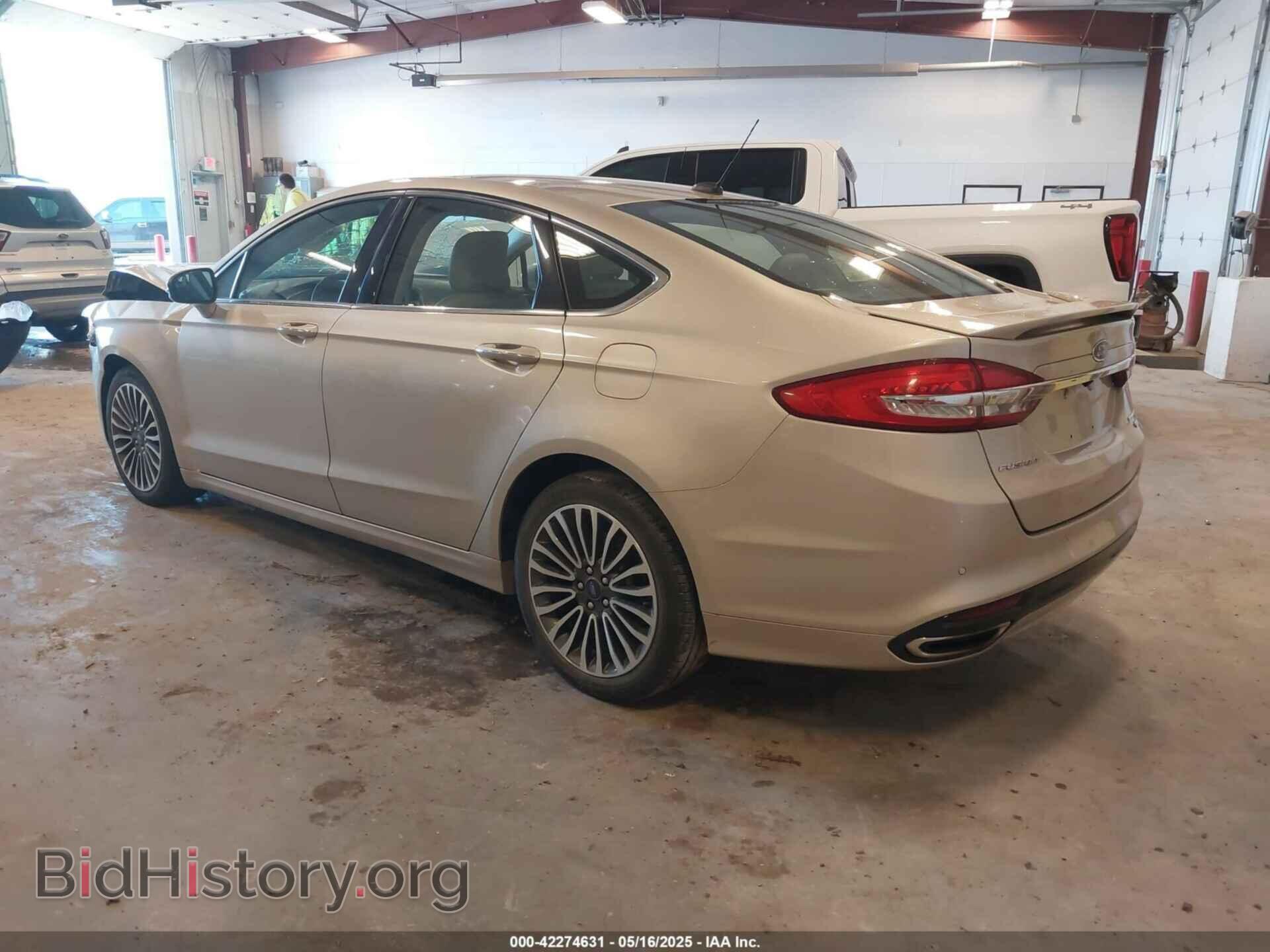 2018 FORD FUSION - VIN: 3FA6P0D9XJR246737 - Фото 3