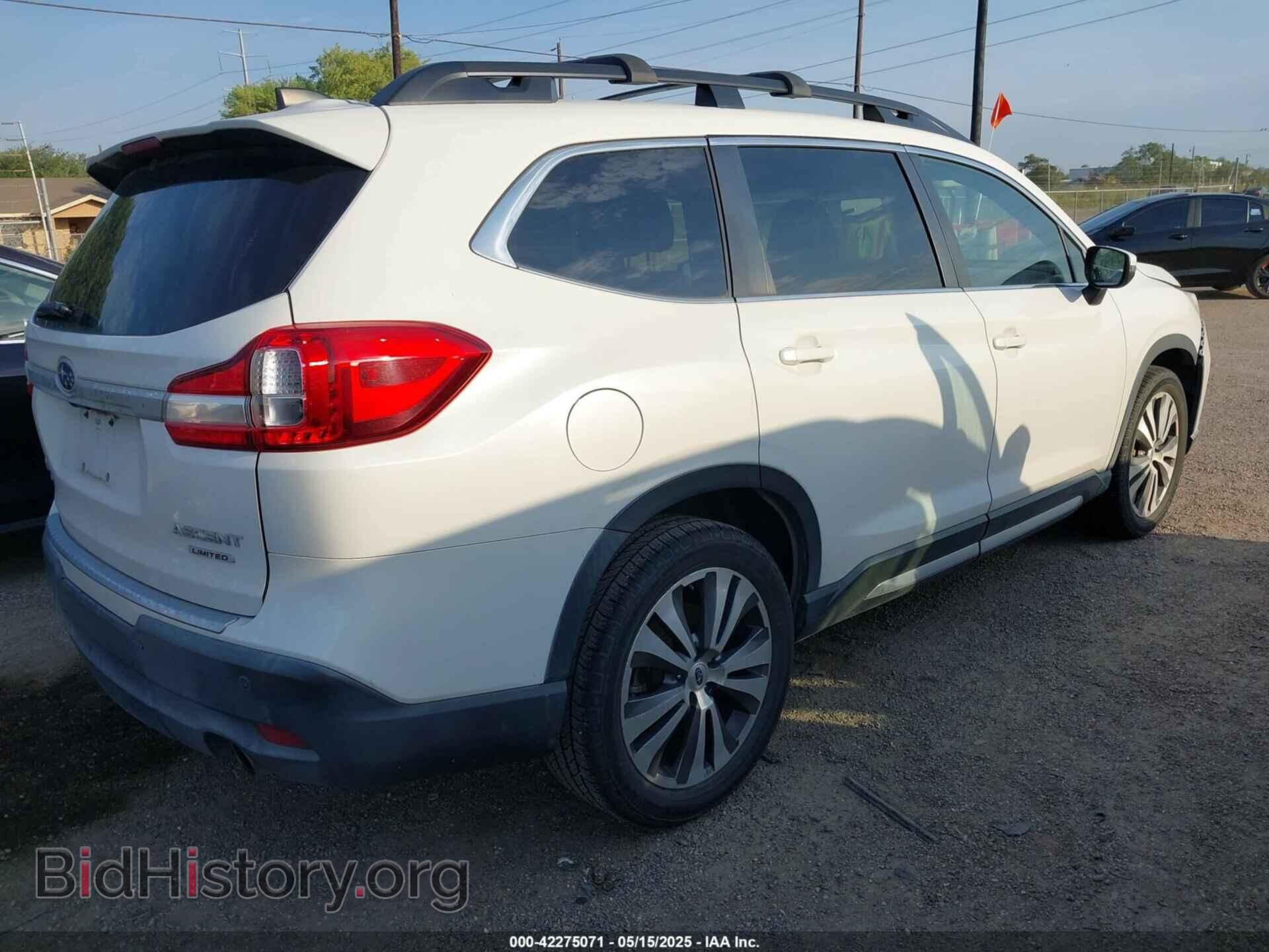 2019 SUBARU ASCENT - VIN: 4S4WMAMD6K3473223 - Фото 4