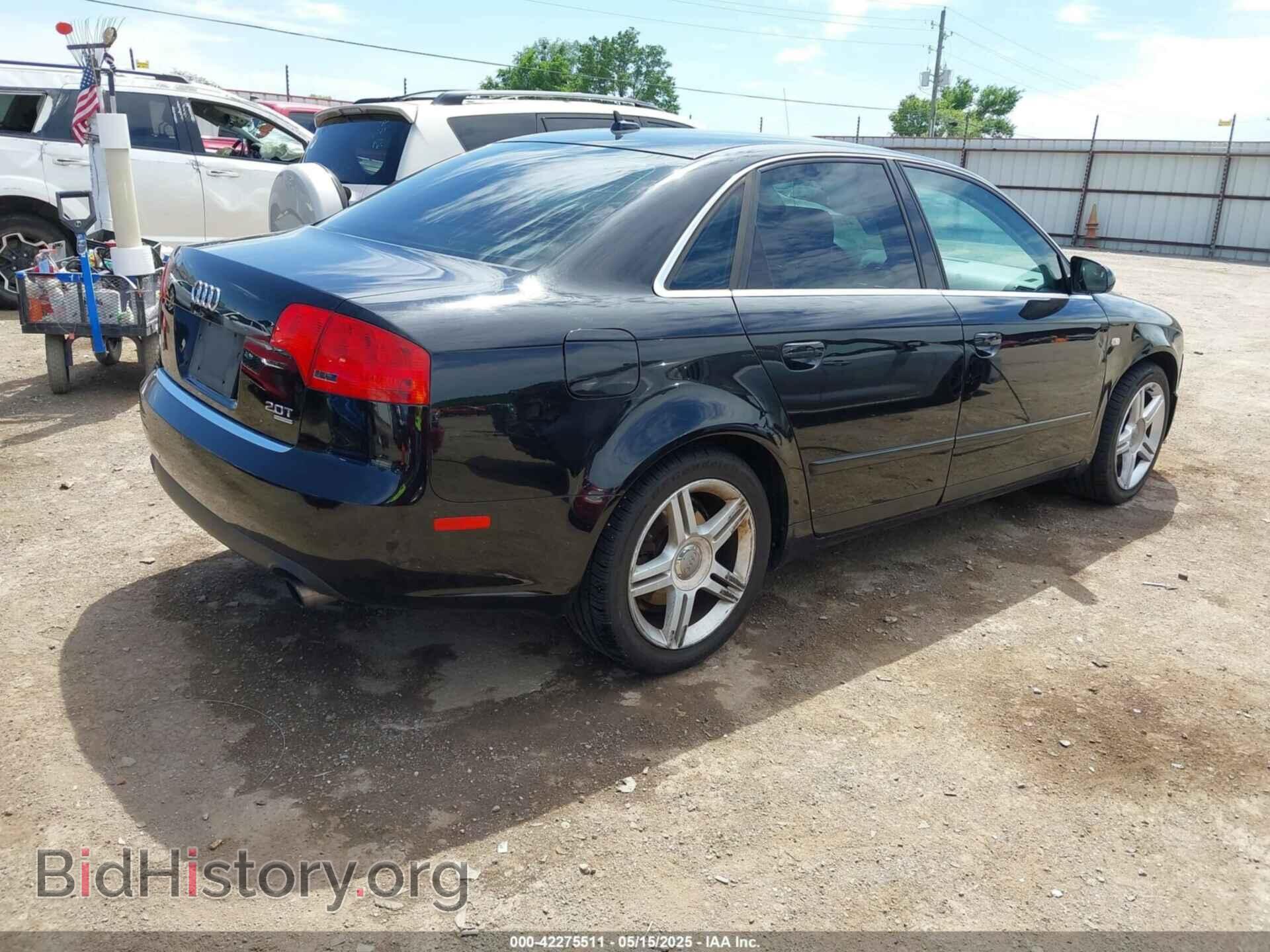 2007 AUDI A4 - VIN: WAUDF78E27A031082 - Фото 4