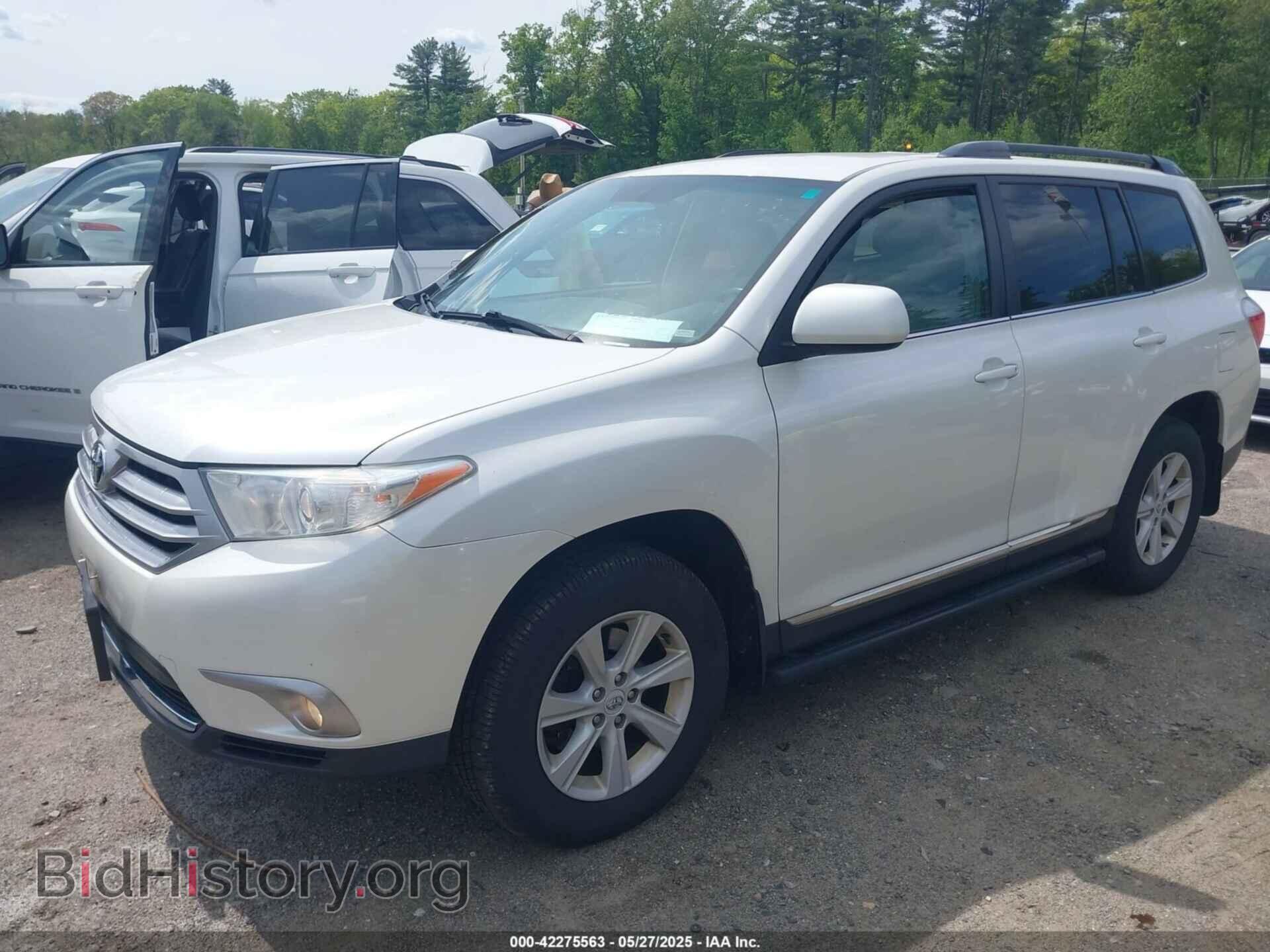 2012 TOYOTA HIGHLANDER - VIN: 5TDBK3EH4CS172942 - Фото 2