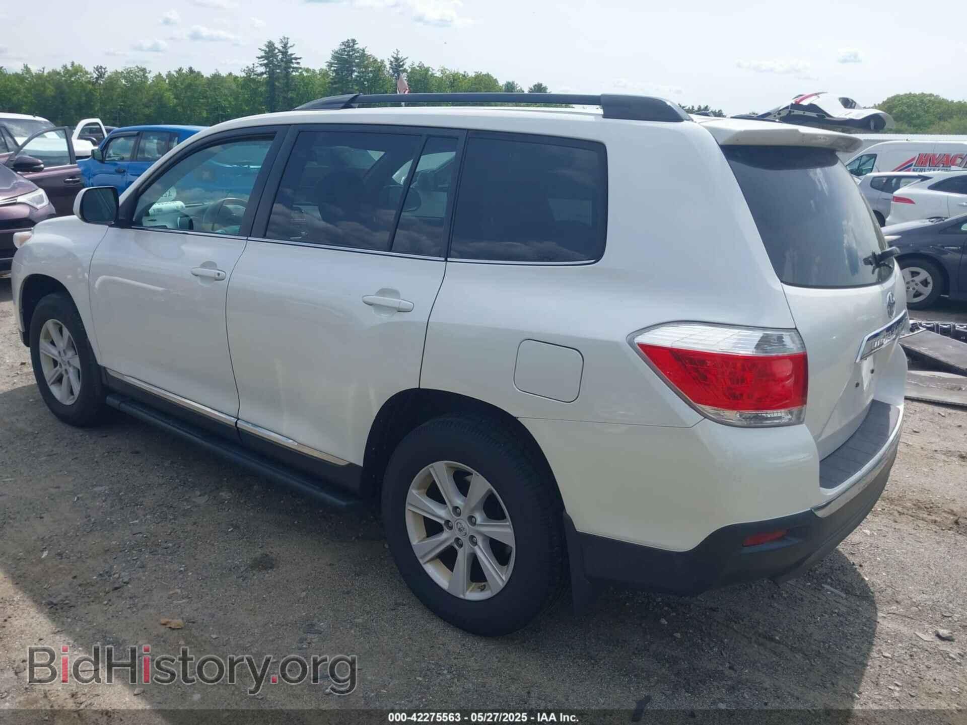 2012 TOYOTA HIGHLANDER - VIN: 5TDBK3EH4CS172942 - Фото 3
