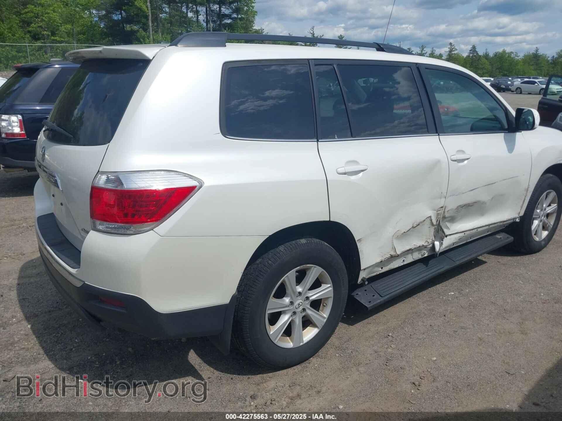 2012 TOYOTA HIGHLANDER - VIN: 5TDBK3EH4CS172942 - Фото 4