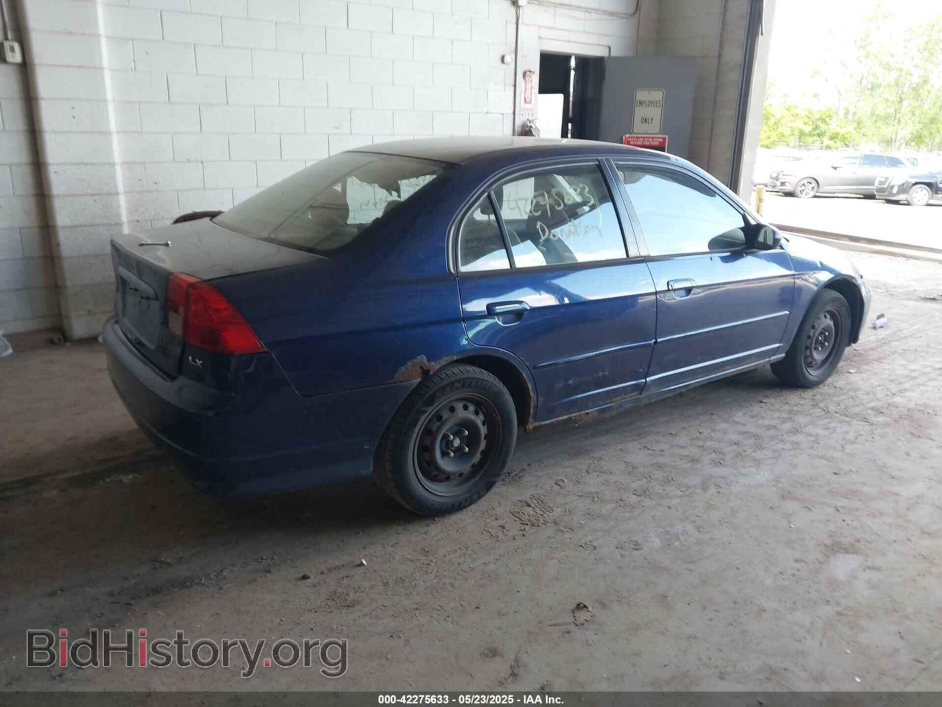 2005 HONDA CIVIC - VIN: JHMES16505S005377 - Фото 4