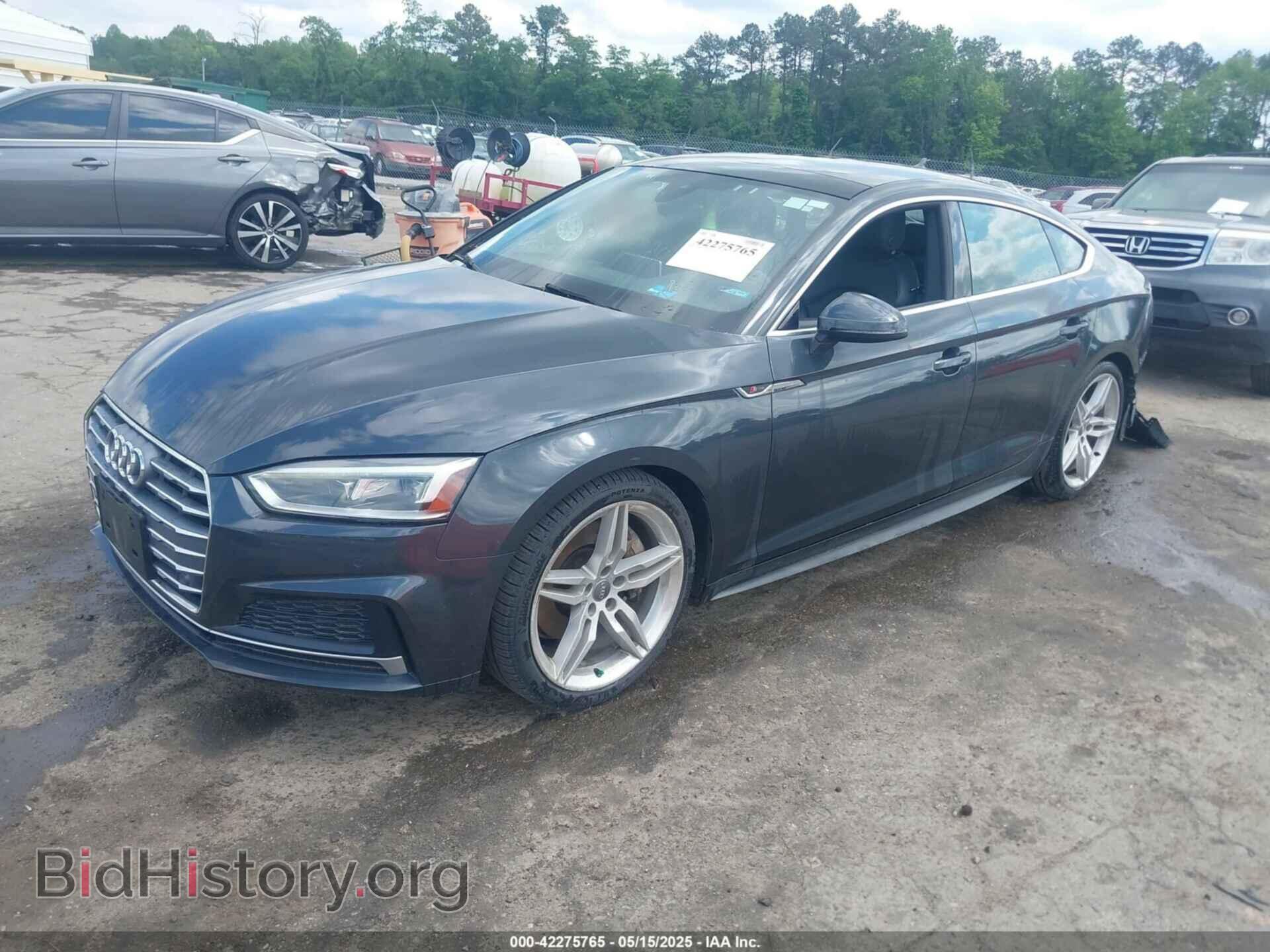 2019 AUDI A5 - VIN: WAUENCF54KA019060 - Фото 2