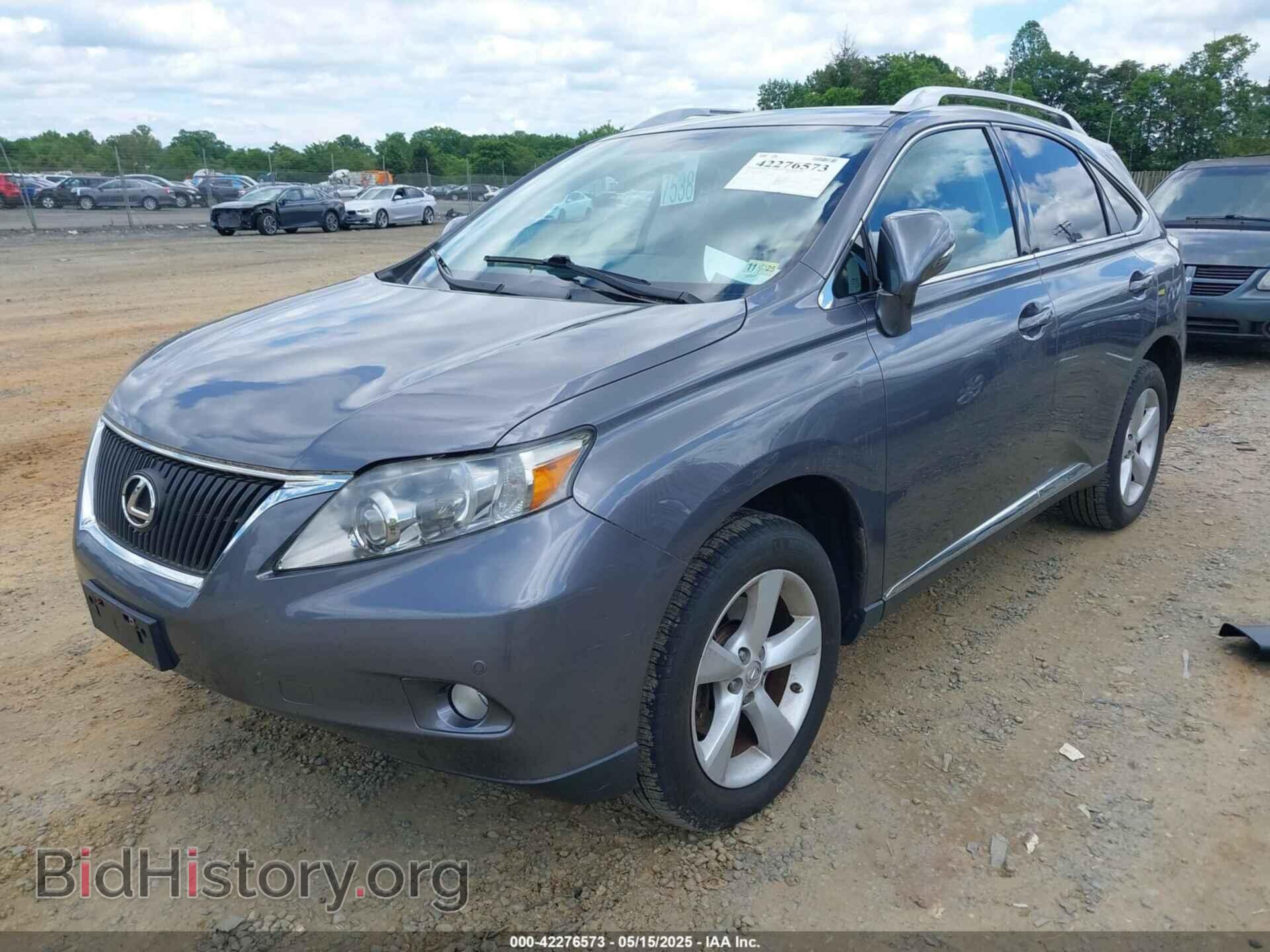 2012 LEXUS RX 350 - VIN: 2T2BK1BA6CC134323 - Фото 2