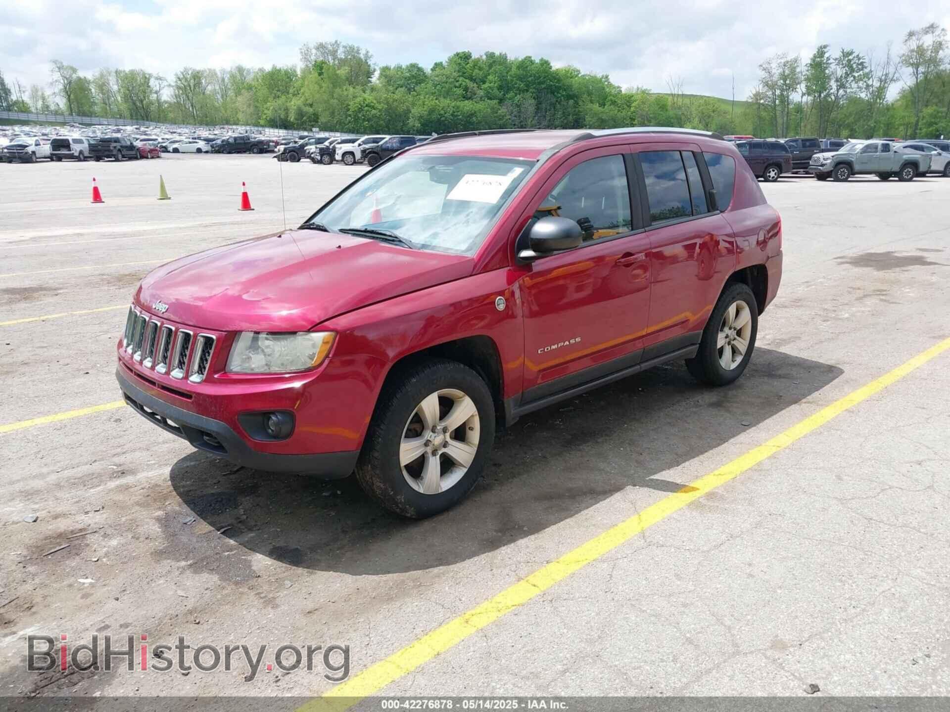 2012 JEEP COMPASS - VIN: 1C4NJDBB3CD616233 - Фото 2