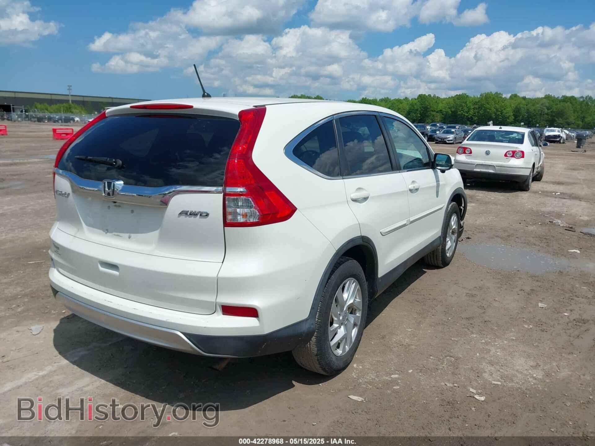 2016 HONDA CR-V - VIN: 5J6RM4H59GL071672 - Фото 4