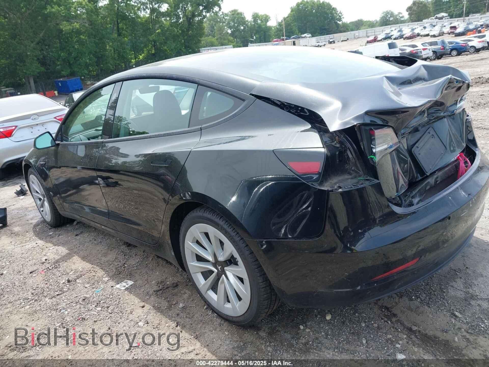 2022 TESLA MODEL 3 - VIN: 5YJ3E1EA1NF187246 - Фото 3
