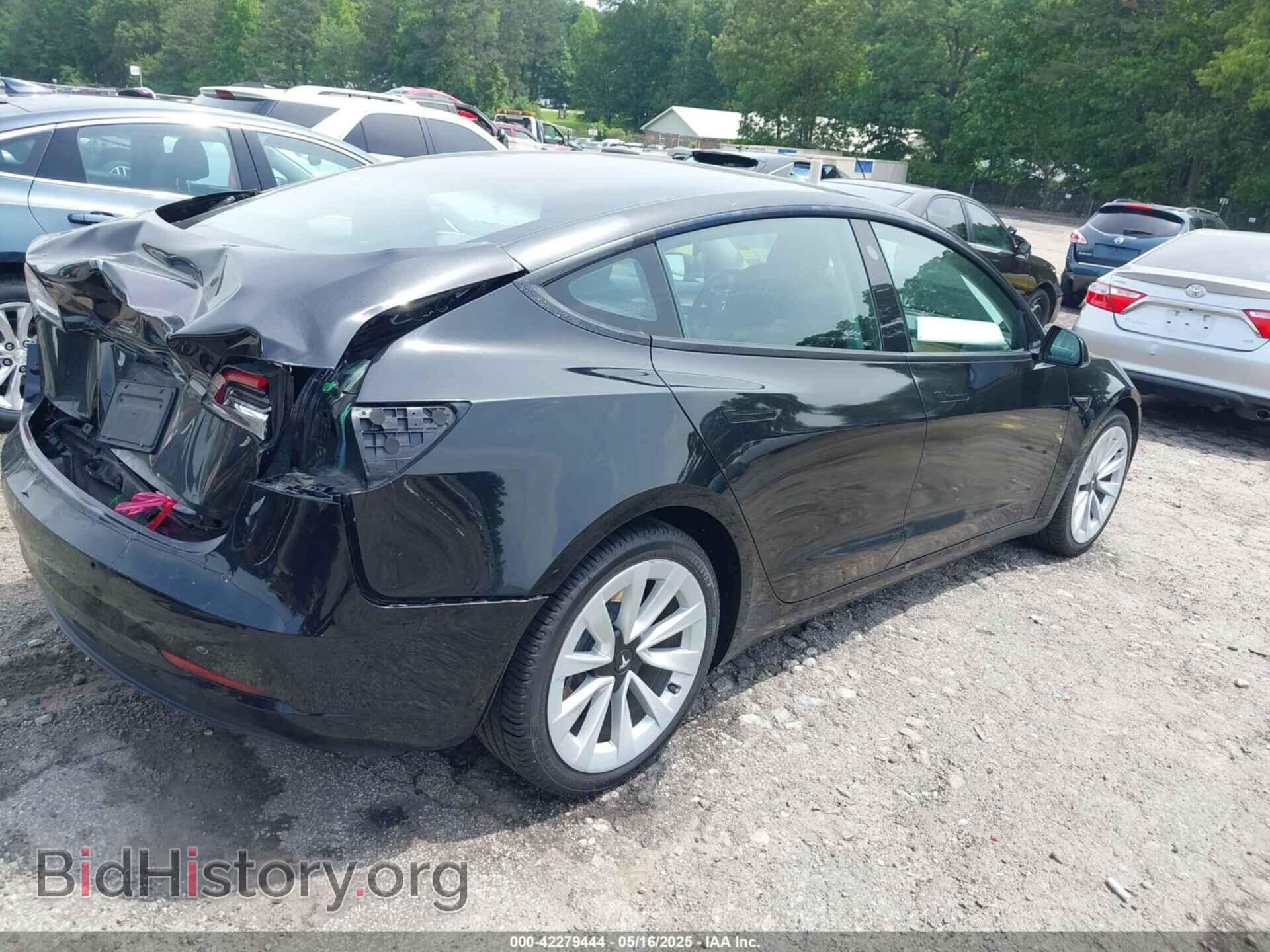 2022 TESLA MODEL 3 - VIN: 5YJ3E1EA1NF187246 - Фото 4