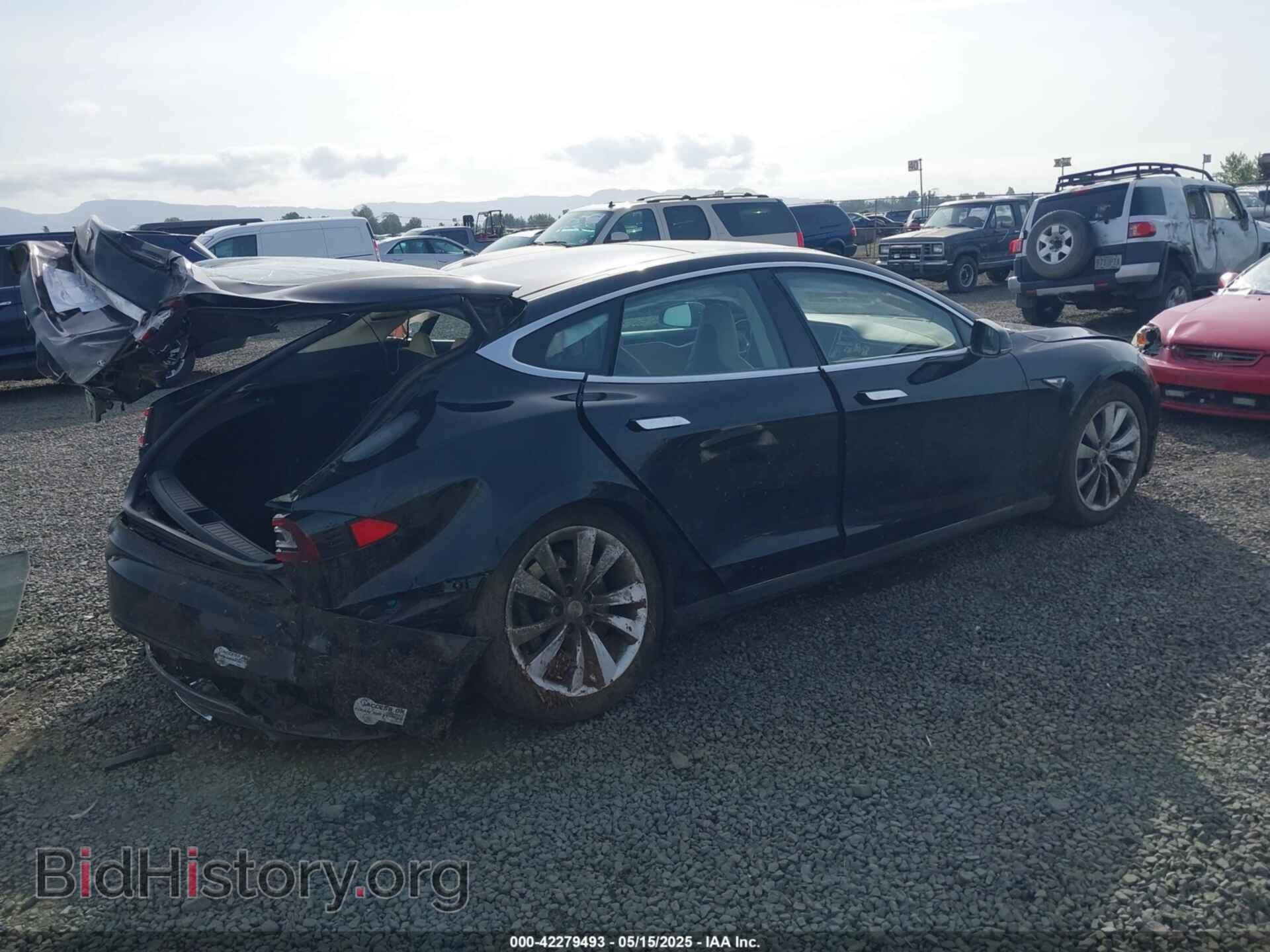 2014 TESLA MODEL S - VIN: 5YJSA1H12EFP53787 - Фото 4