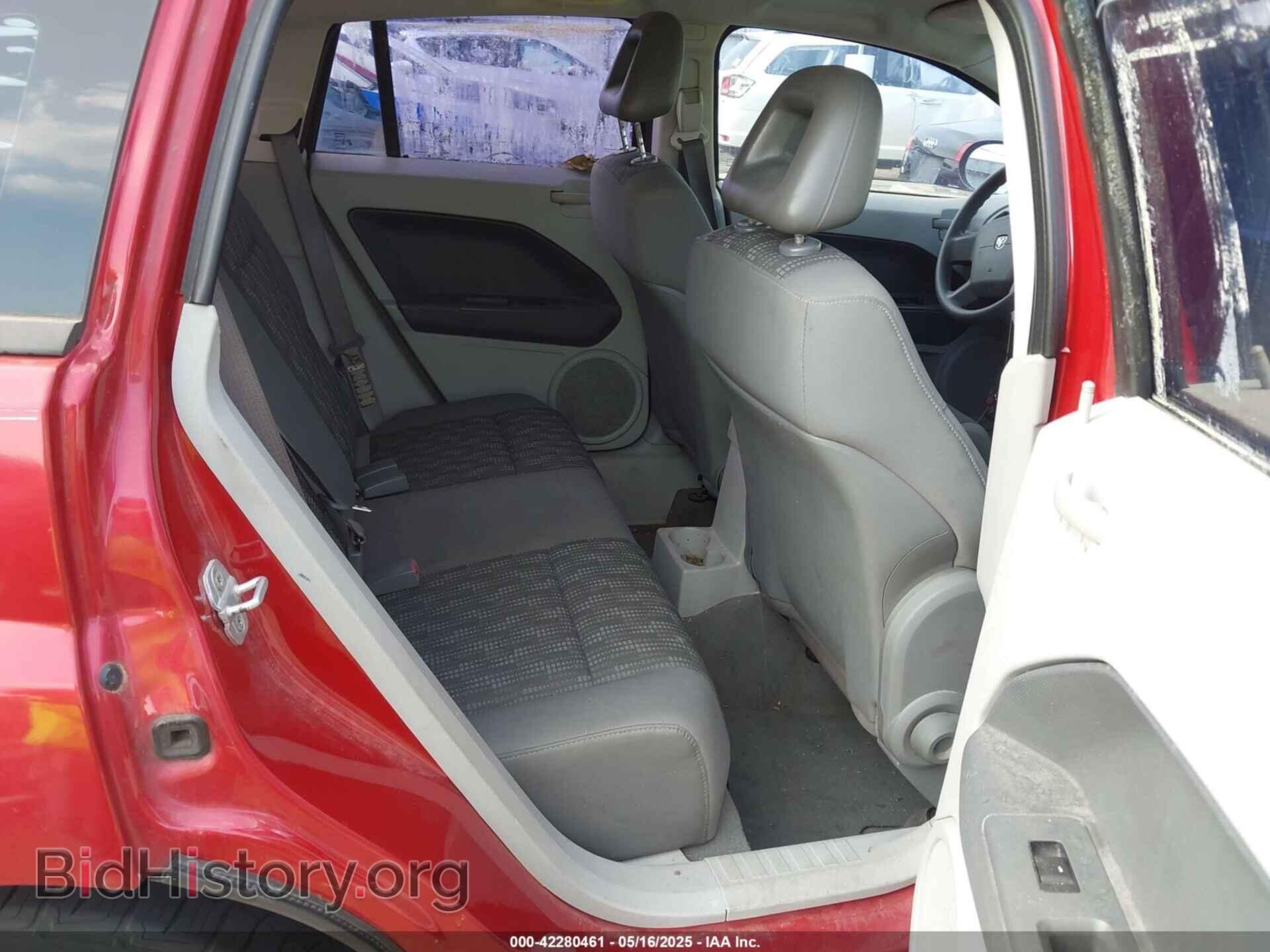 2007 DODGE CALIBER - VIN: 1B3HB48B97D109300 - Фото 8