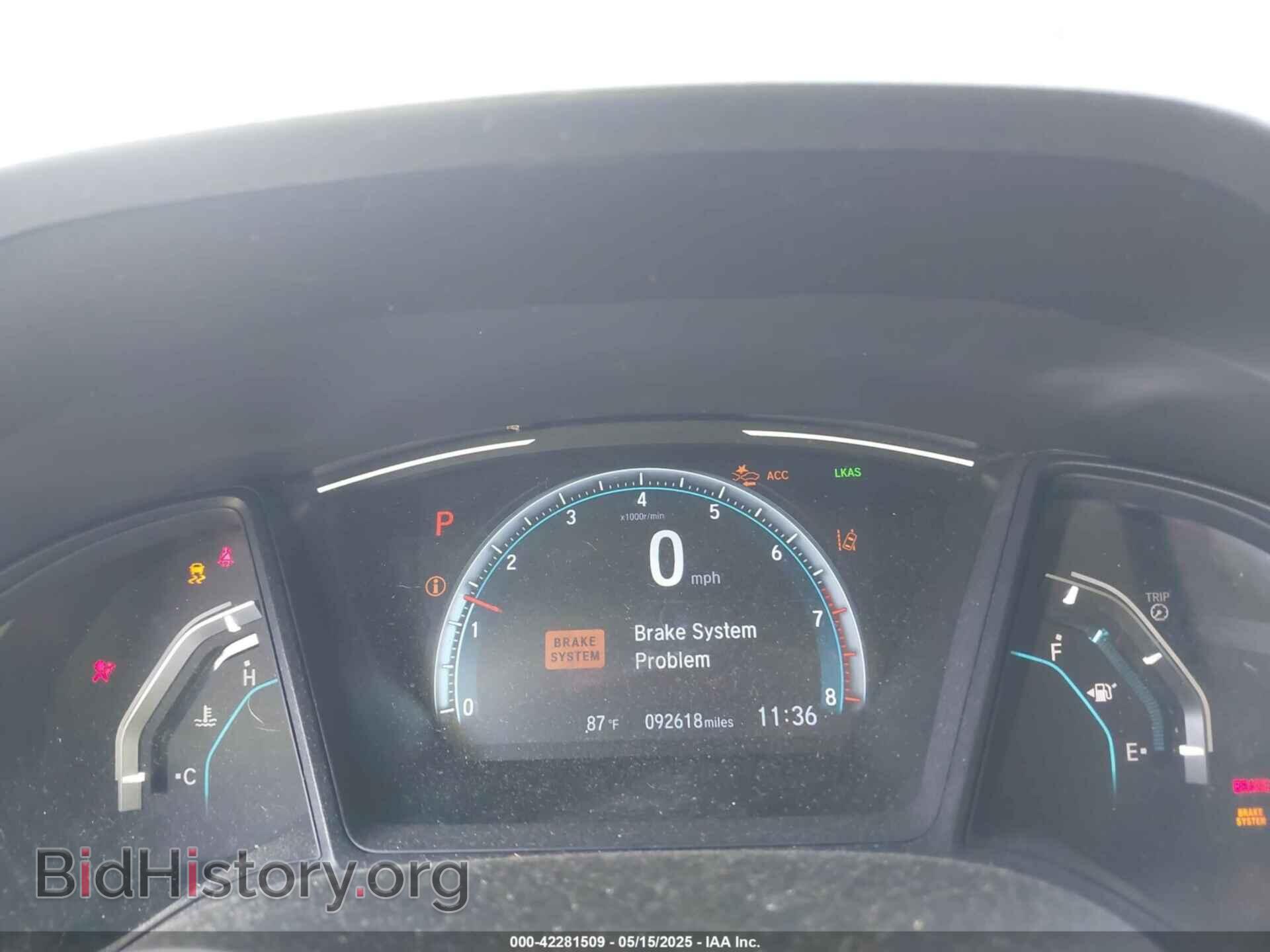 2019 HONDA CIVIC - VIN: 2HGFC2F60KH596686 - Фото 7