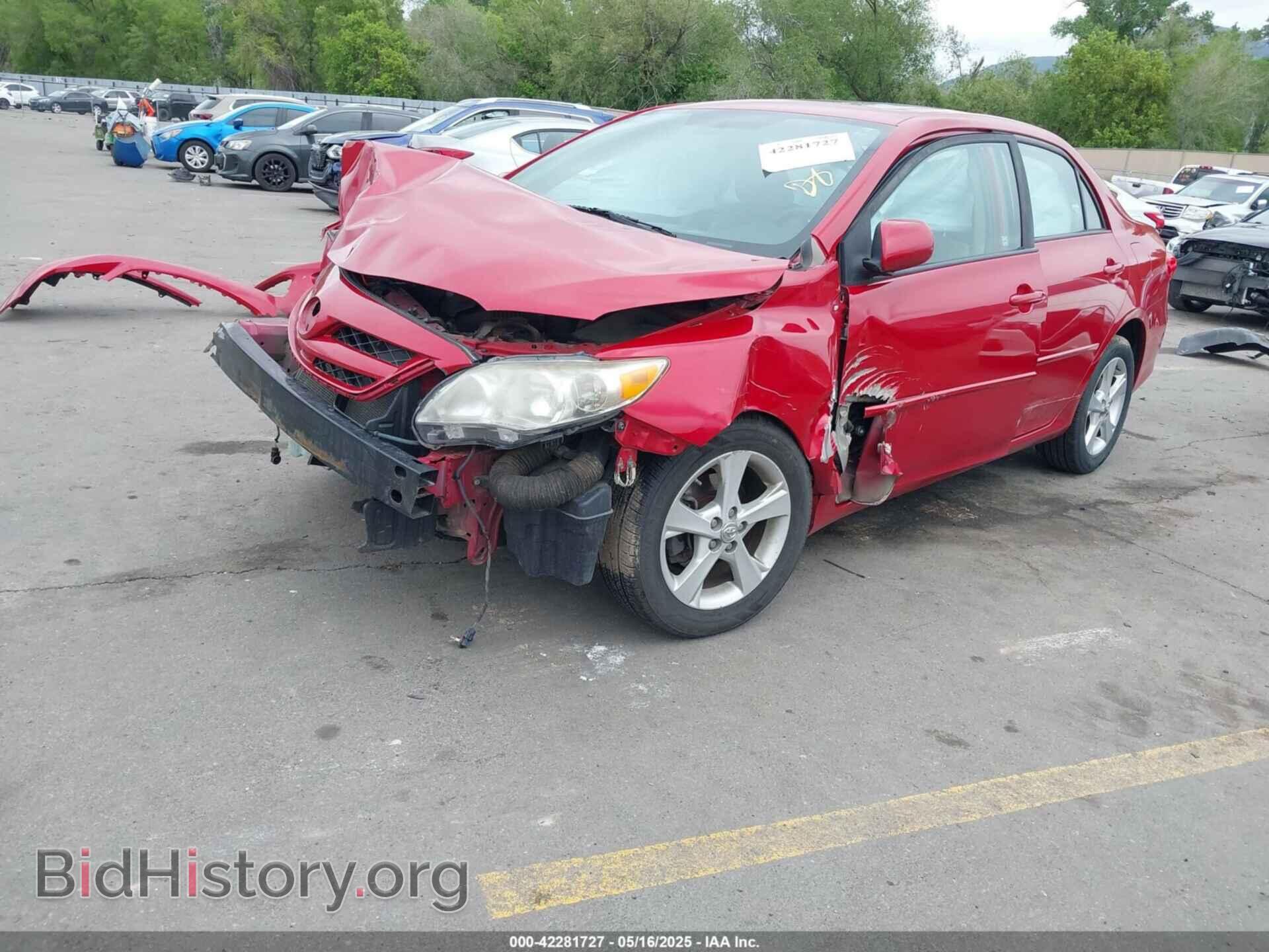 2011 TOYOTA COROLLA - VIN: 2T1BU4EE8BC656710 - Фото 2