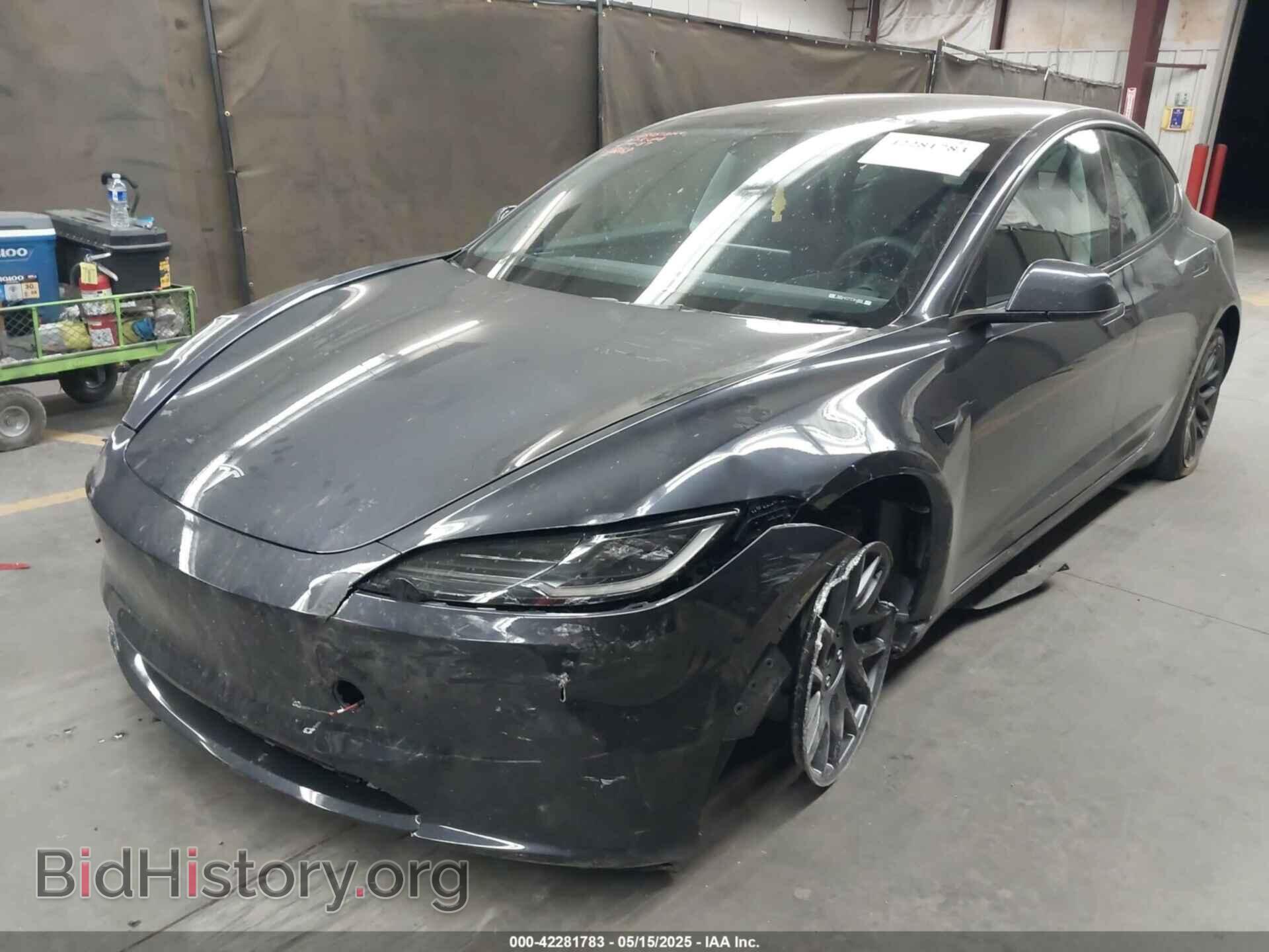 2025 TESLA MODEL 3 - VIN: 5YJ3E1EA4SF952168 - Фото 2