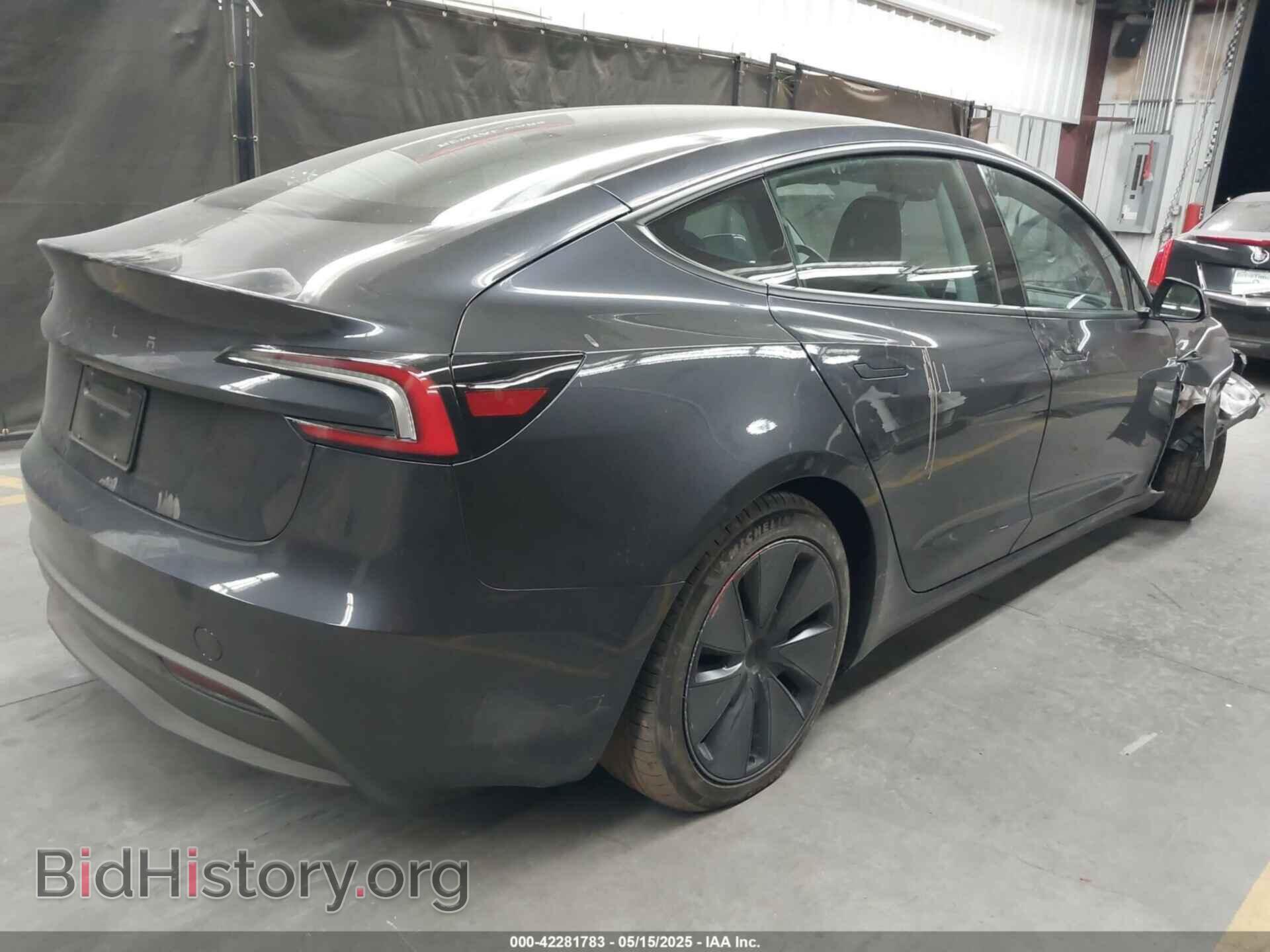 2025 TESLA MODEL 3 - VIN: 5YJ3E1EA4SF952168 - Фото 4