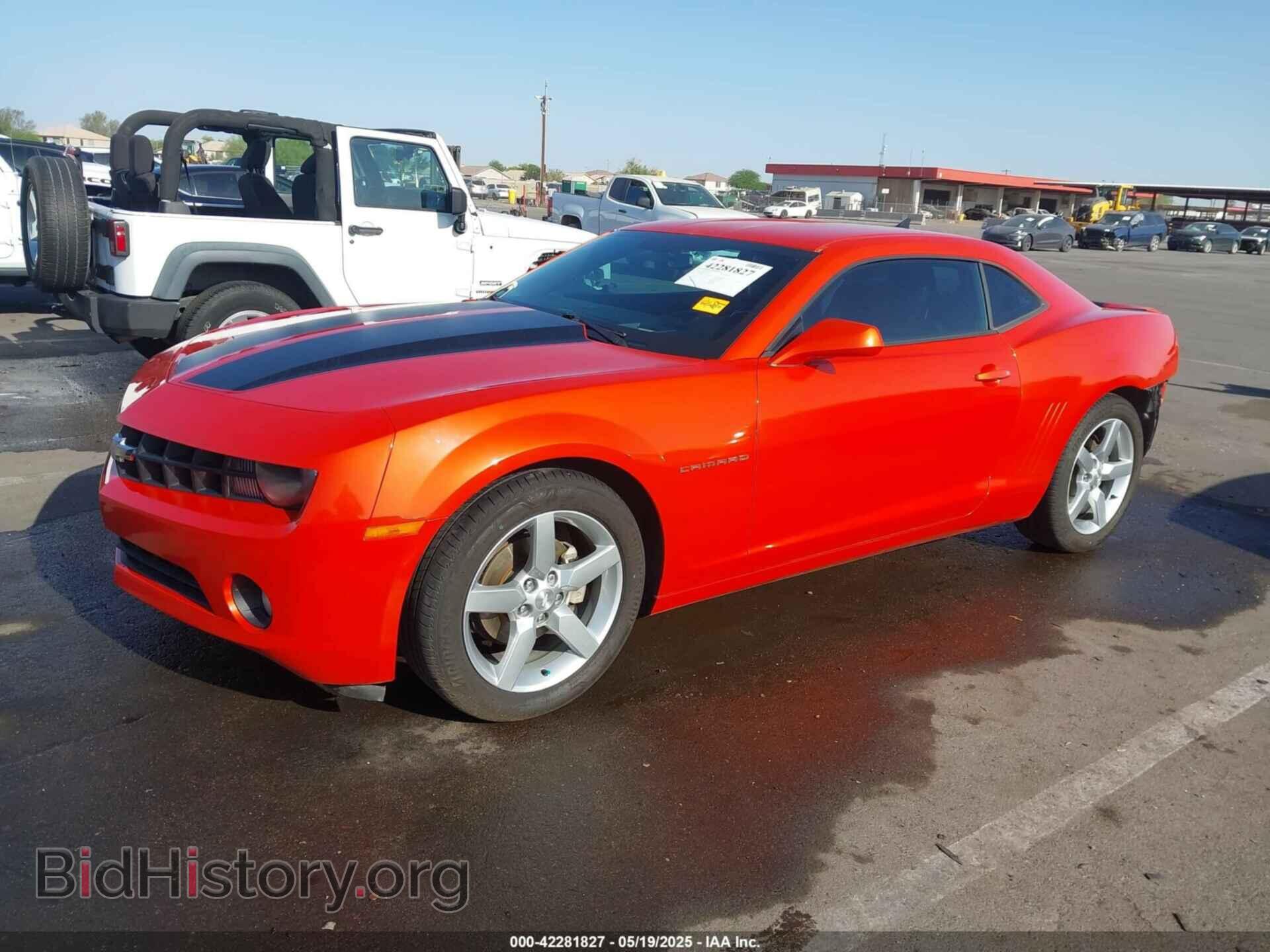 2013 CHEVROLET CAMARO - VIN: 2G1FC1E39D9247161 - Фото 2