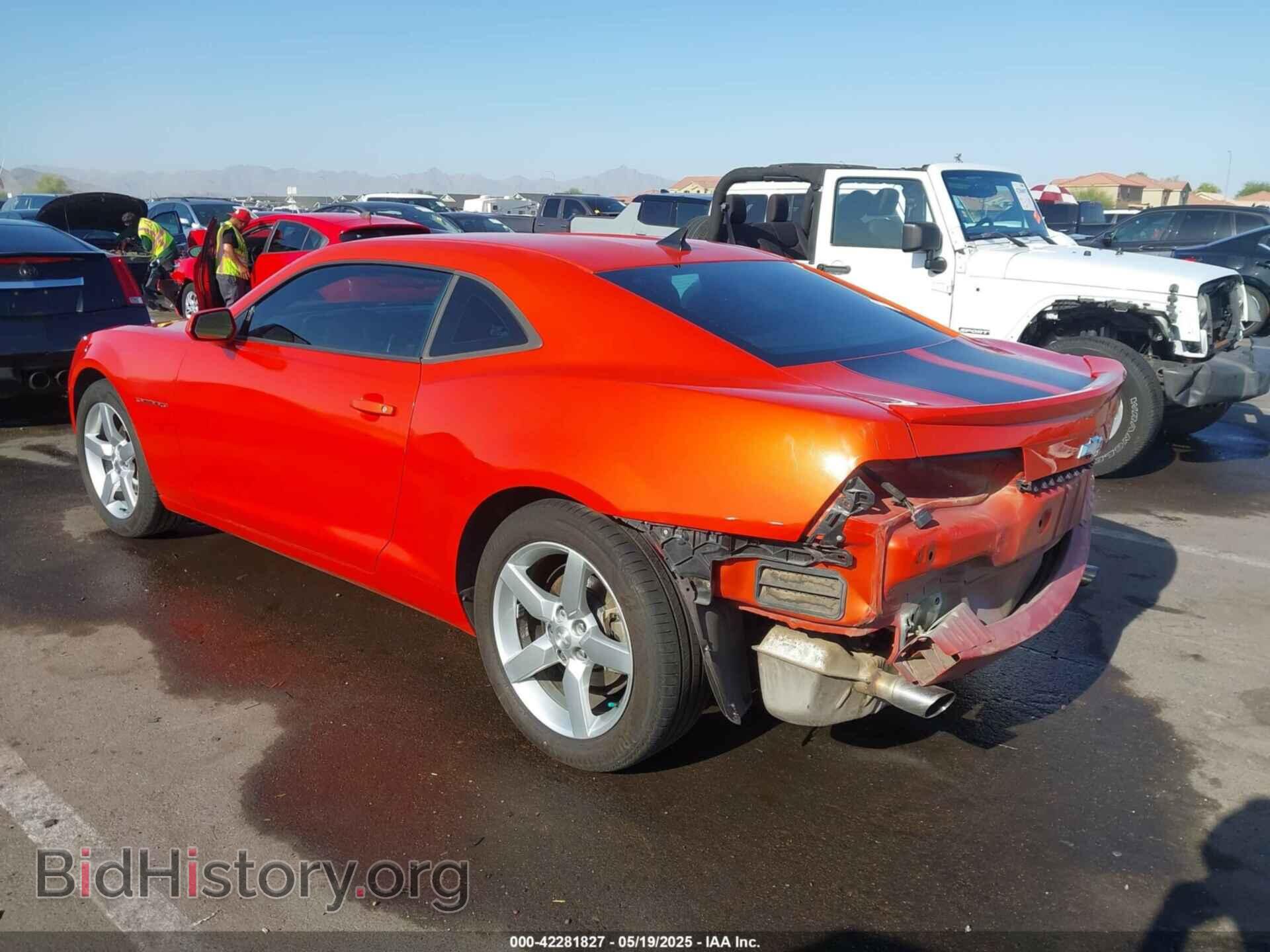 2013 CHEVROLET CAMARO - VIN: 2G1FC1E39D9247161 - Фото 3