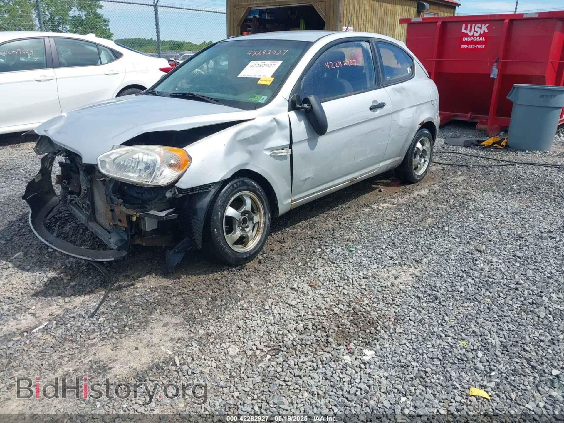2008 HYUNDAI ACCENT - VIN: KMHCM36C48U100395 - Фото 2