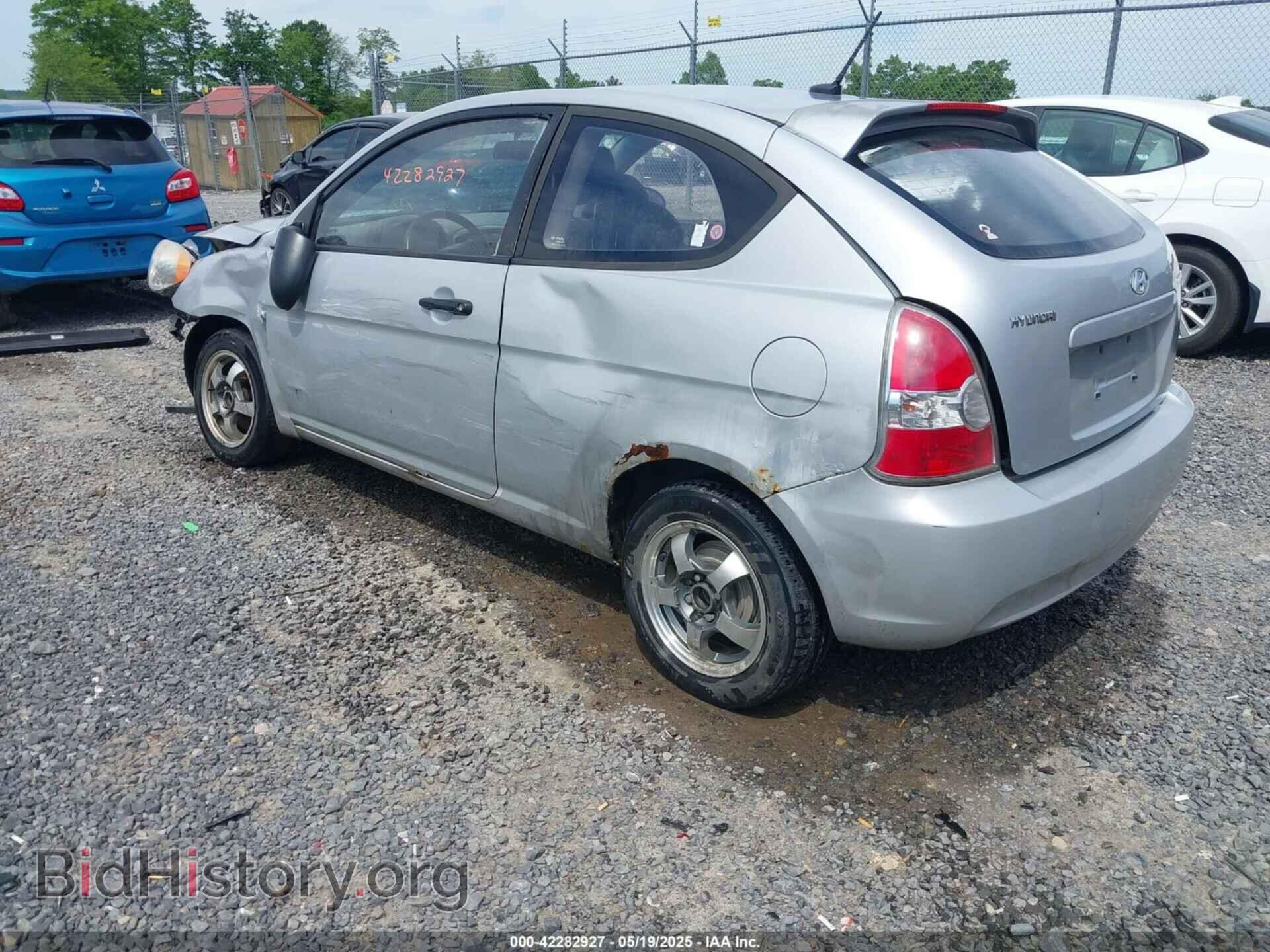 2008 HYUNDAI ACCENT - VIN: KMHCM36C48U100395 - Фото 3