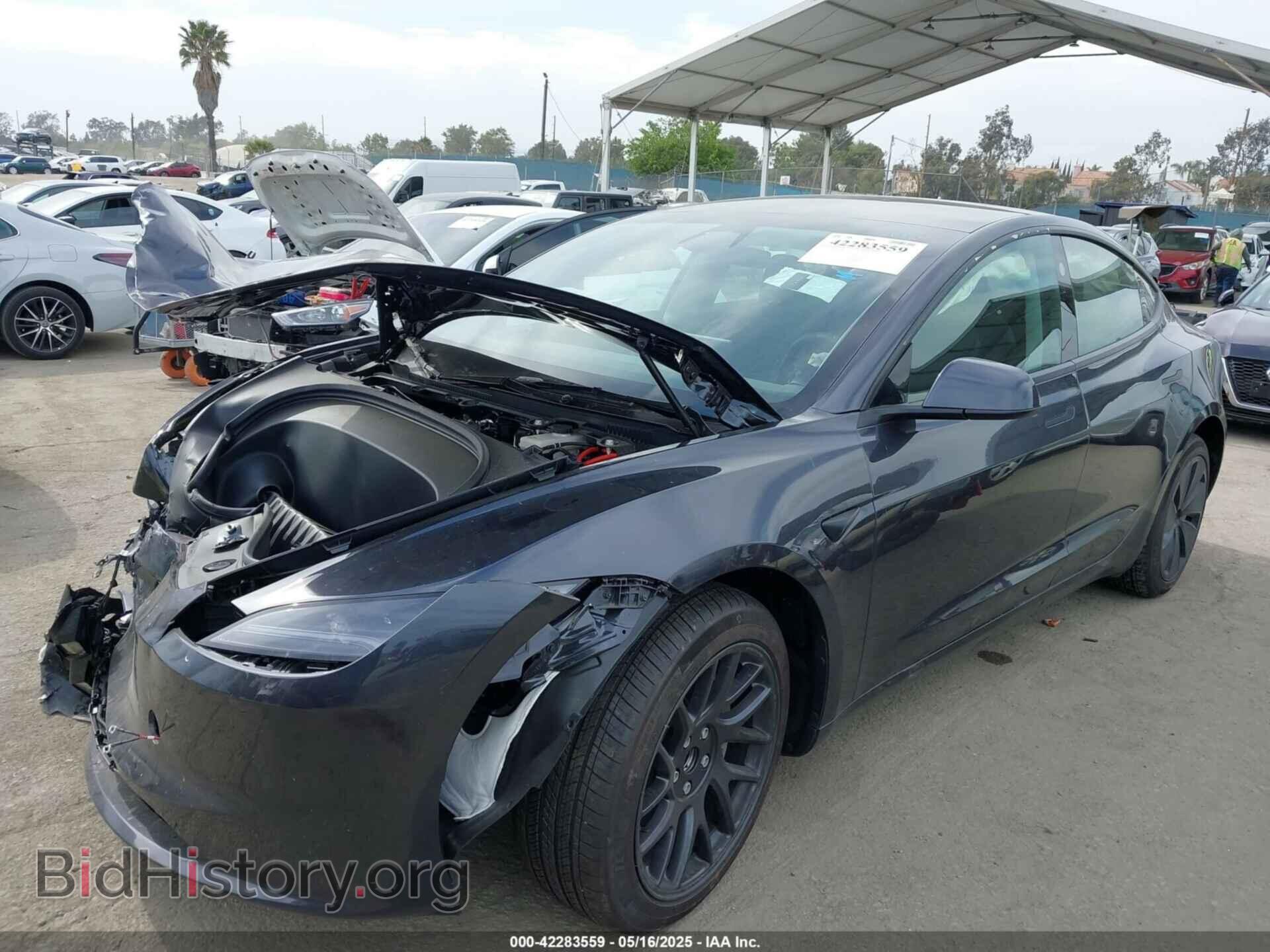 2025 TESLA MODEL 3 - VIN: 5YJ3E1EA2SF918679 - Фото 2
