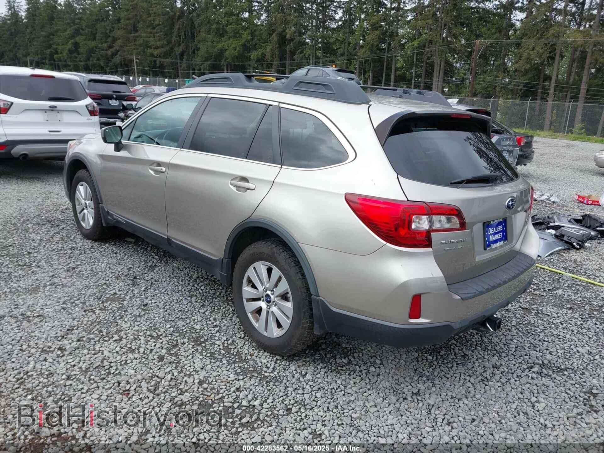 2015 SUBARU OUTBACK - VIN: 4S4BSADC9F3250420 - Фото 3