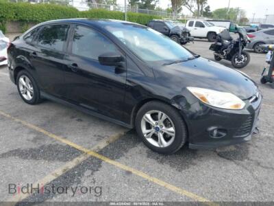 2012 Ford FOCUS SE, черный — VIN 1FAHP3F2XCL320508, IAAI