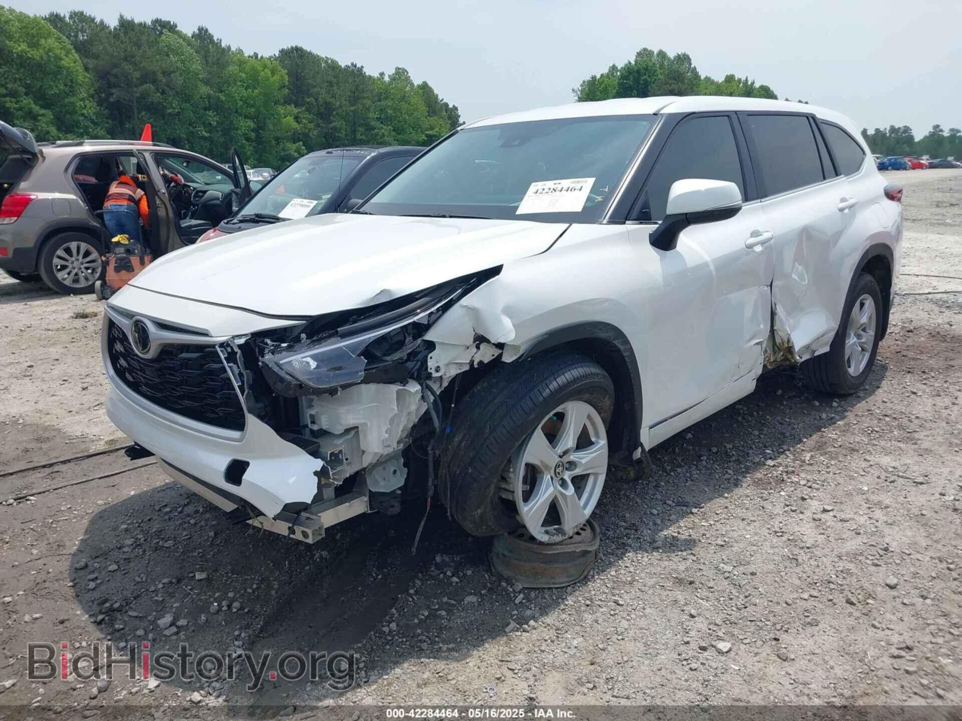 2024 TOYOTA HIGHLANDER - VIN: 5TDKDRAH2RS542829 - Фото 2