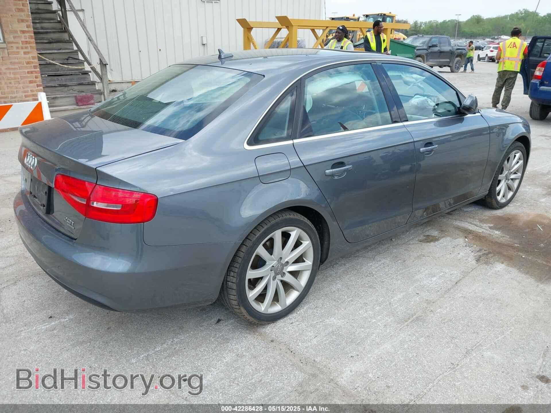 2013 AUDI A4 - VIN: WAUFFAFL4DN004199 - Фото 4