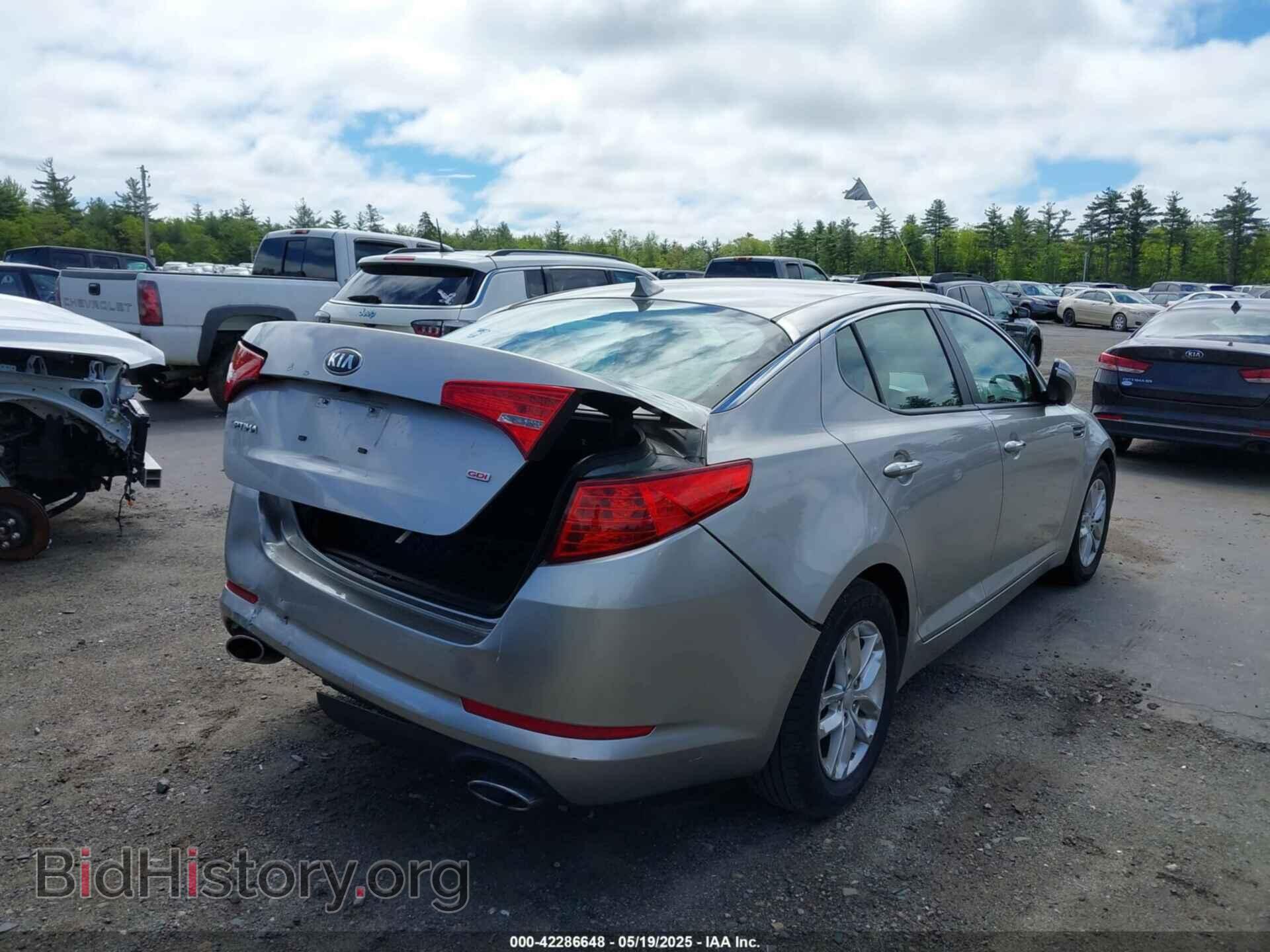 2013 KIA OPTIMA - VIN: KNAGM4A79D5380077 - Фото 4