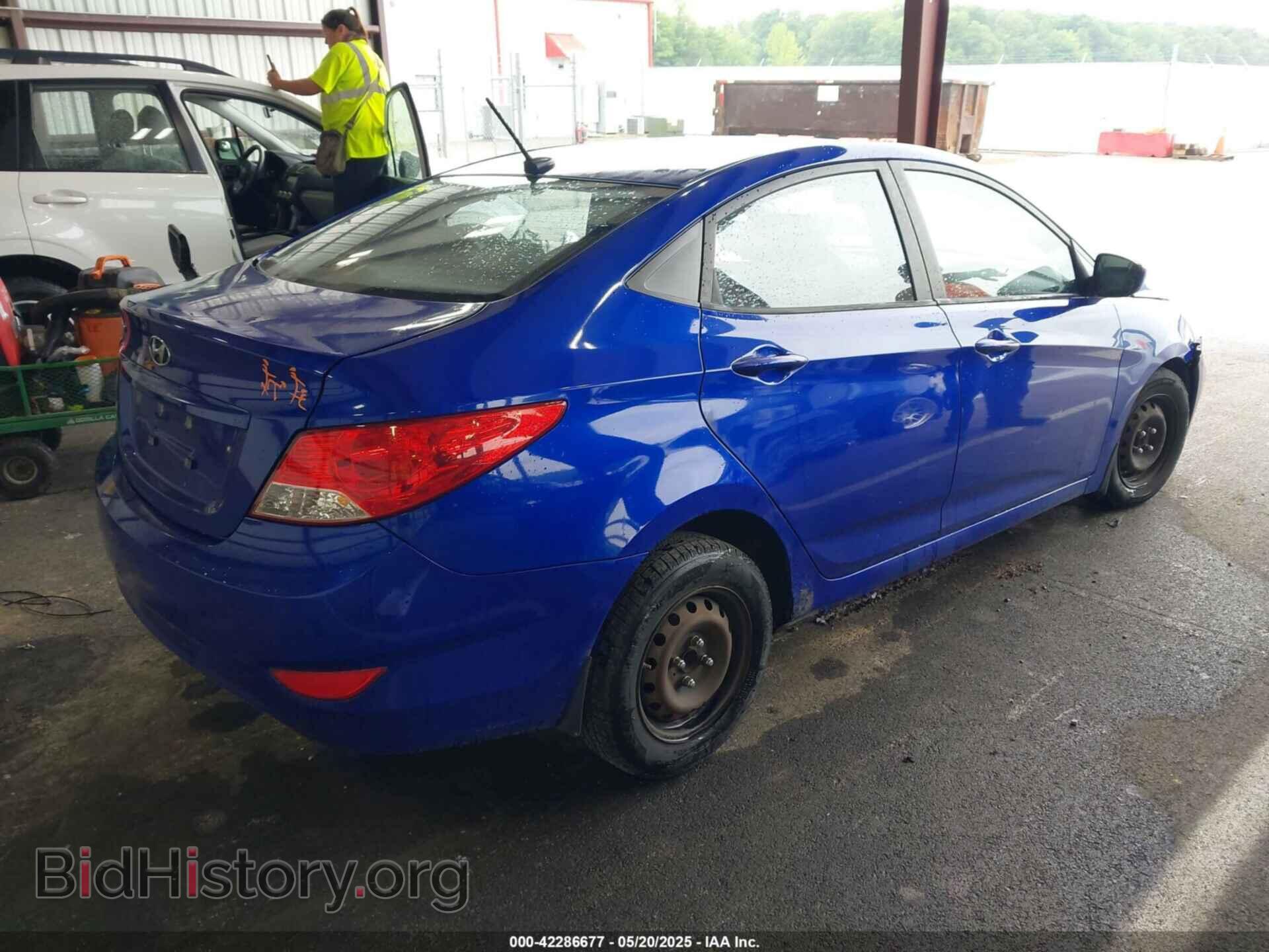 2012 HYUNDAI ACCENT - VIN: KMHCT4AE0CU187125 - Фото 4