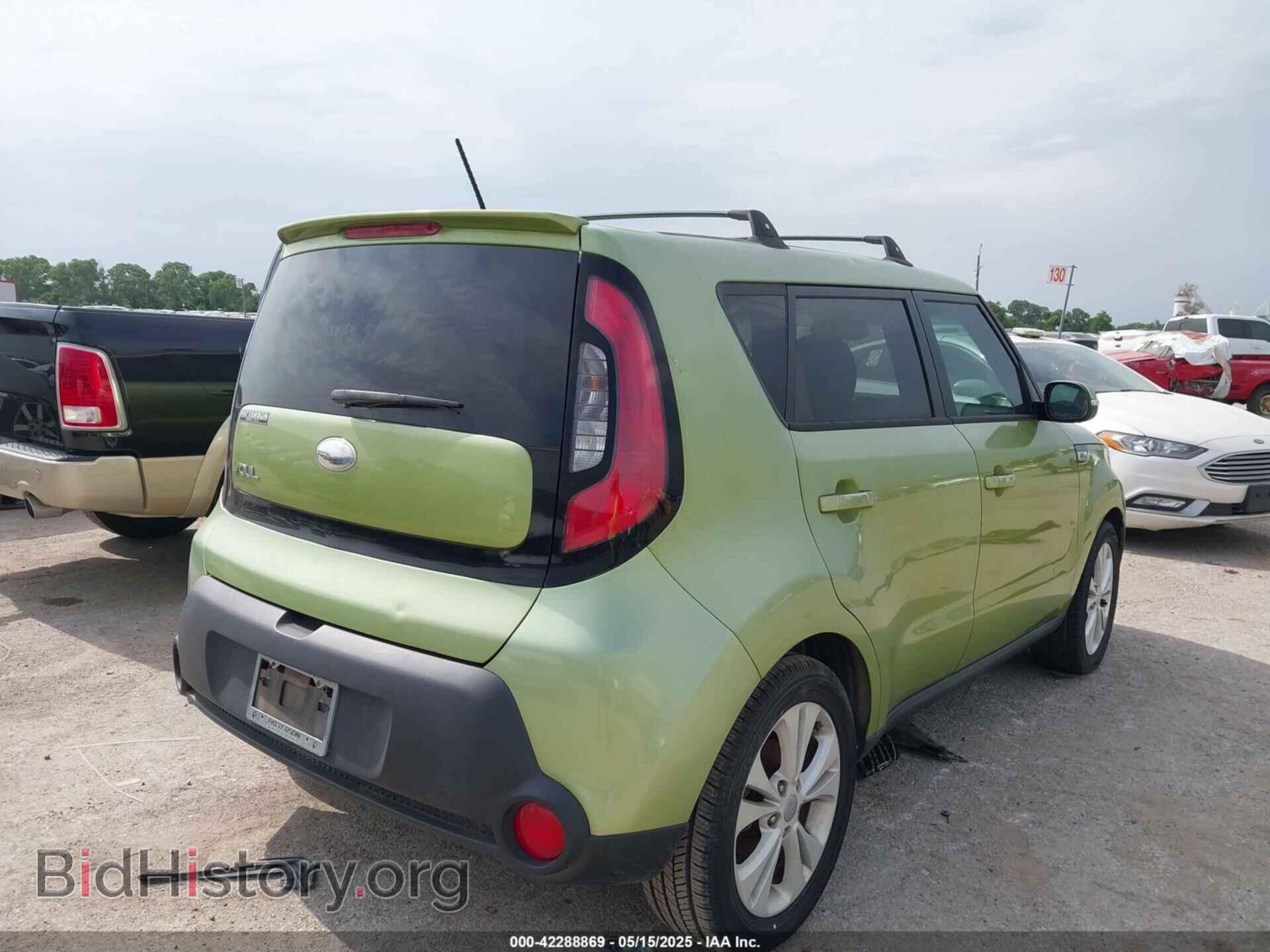 2014 KIA SOUL - VIN: KNDJP3A57E7729073 - Фото 4