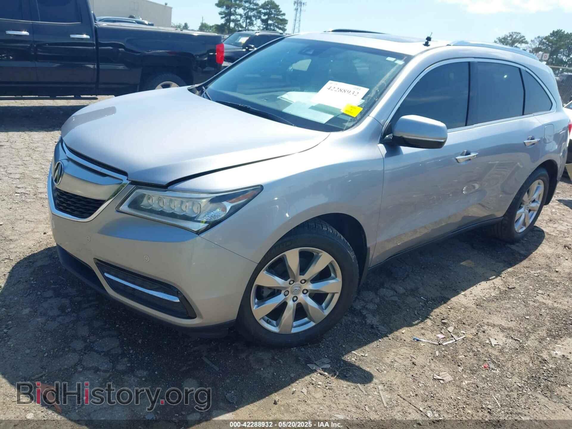 2016 ACURA MDX - VIN: 5FRYD3H9XGB016390 - Фото 2