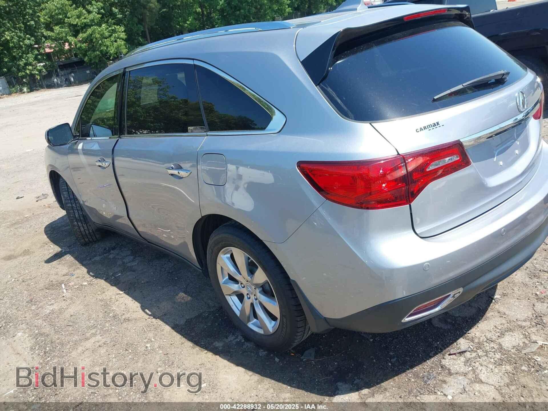 2016 ACURA MDX - VIN: 5FRYD3H9XGB016390 - Фото 3