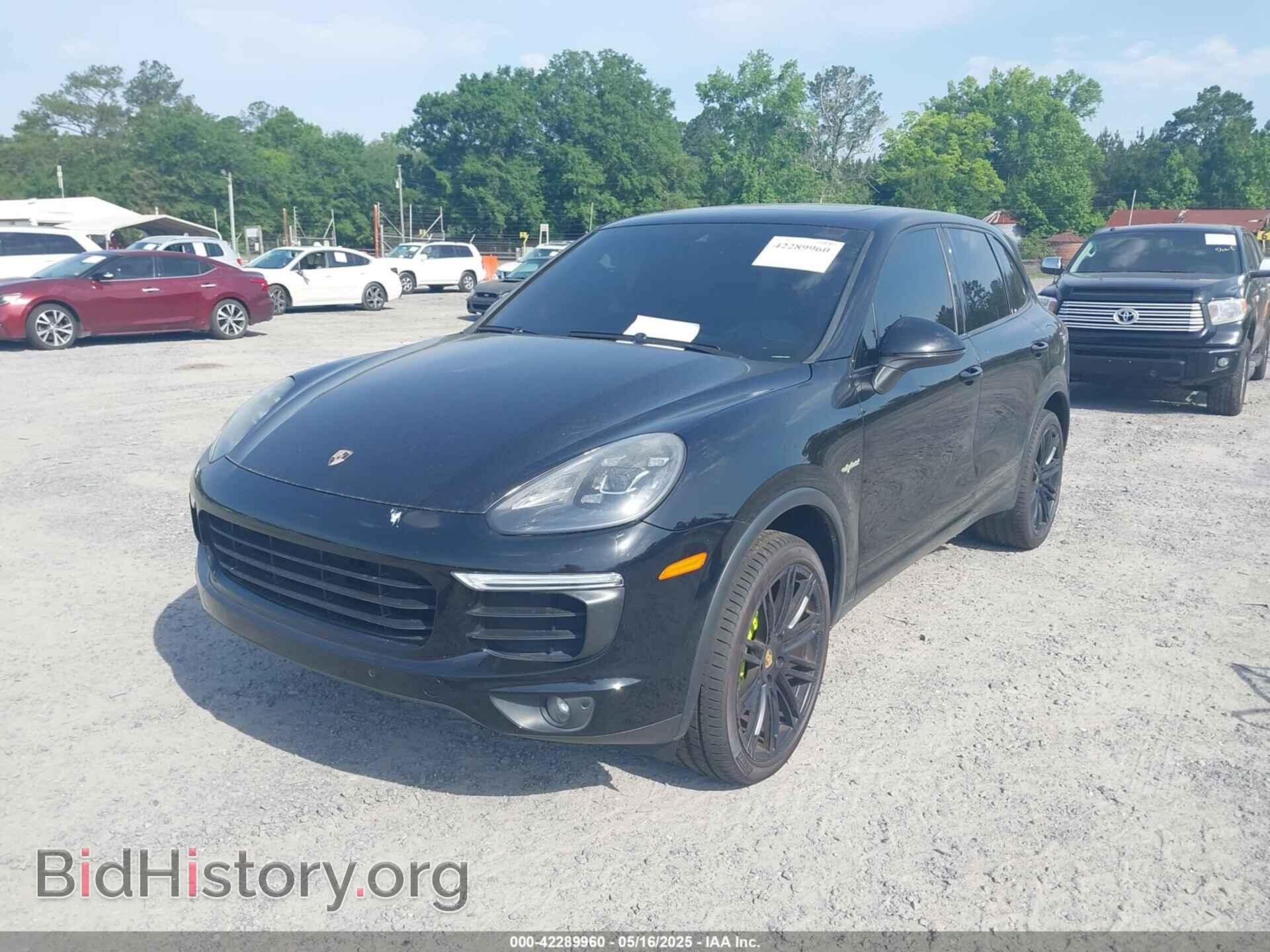 2016 PORSCHE CAYENNE E-HYBRID - VIN: WP1AE2A27GLA59572 - Фото 2
