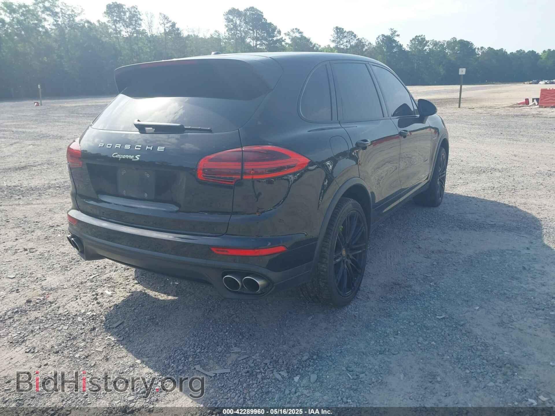 2016 PORSCHE CAYENNE E-HYBRID - VIN: WP1AE2A27GLA59572 - Фото 4