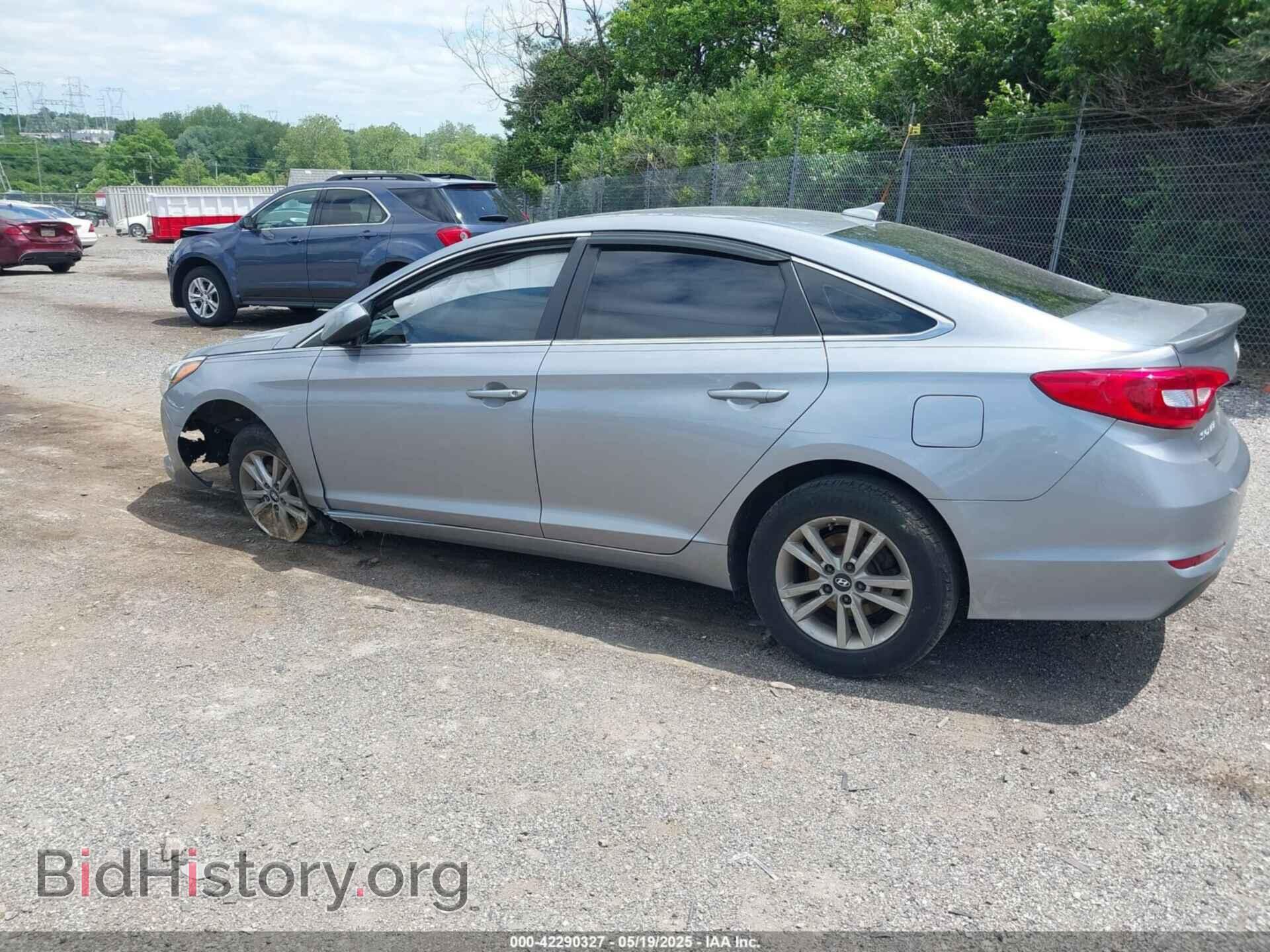 2017 HYUNDAI SONATA - VIN: 5NPE24AF1HH465962 - Фото 3