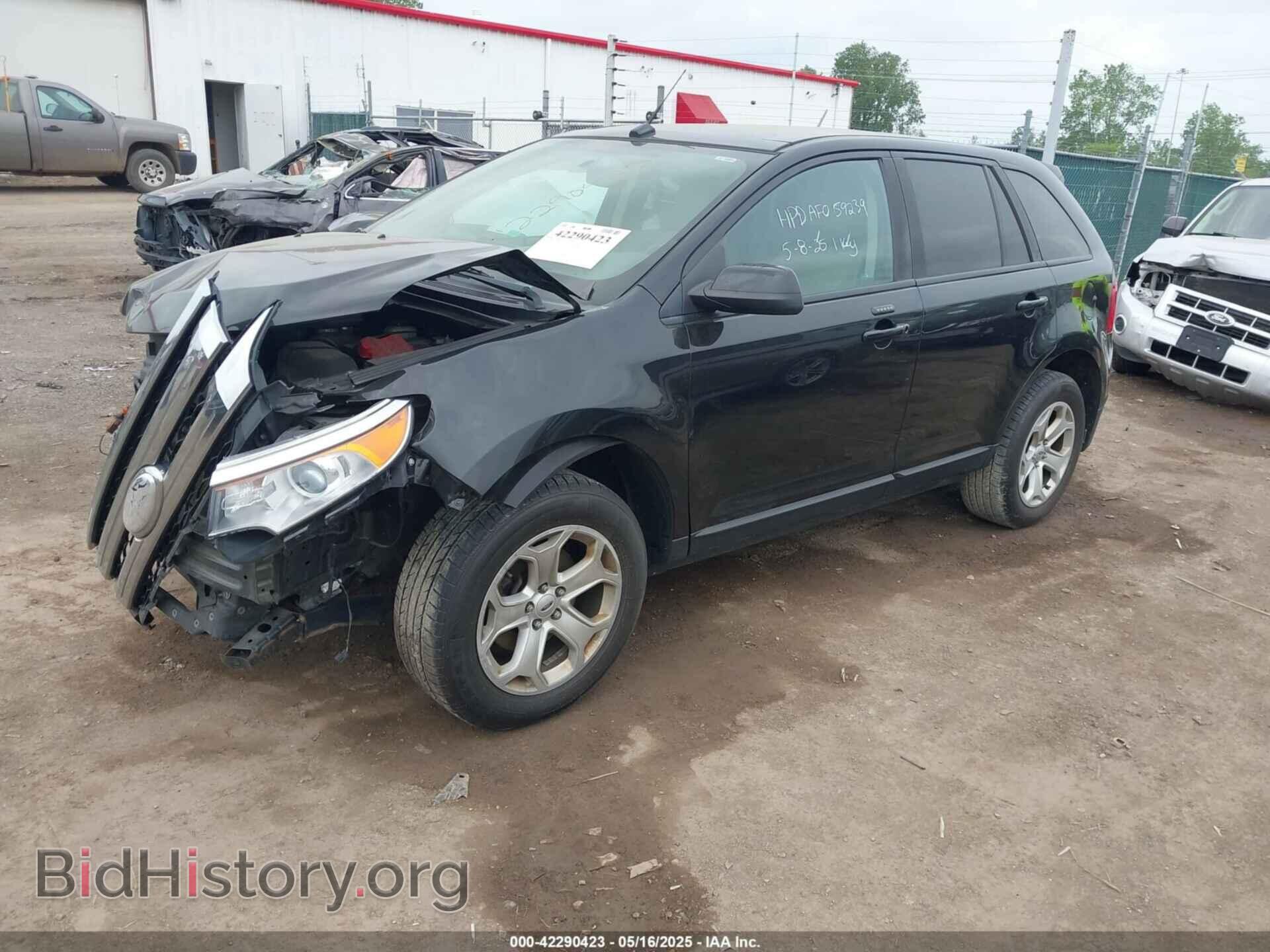 2014 FORD EDGE - VIN: 2FMDK3JC2EBB09969 - Фото 2