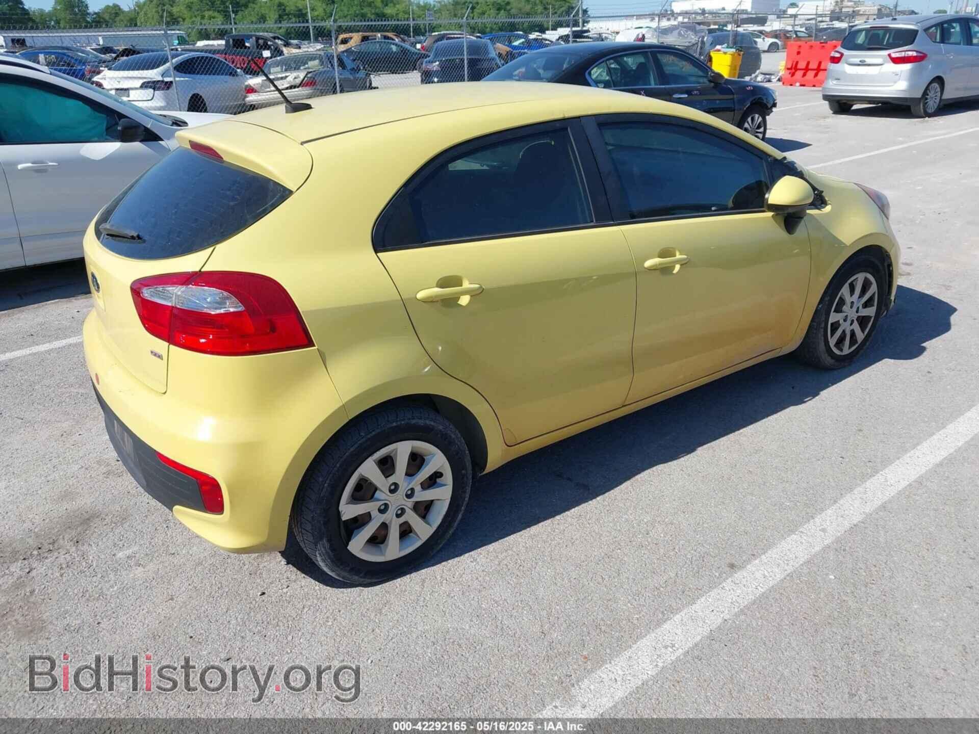 2016 KIA RIO - VIN: KNADM5A34G6569577 - Фото 4