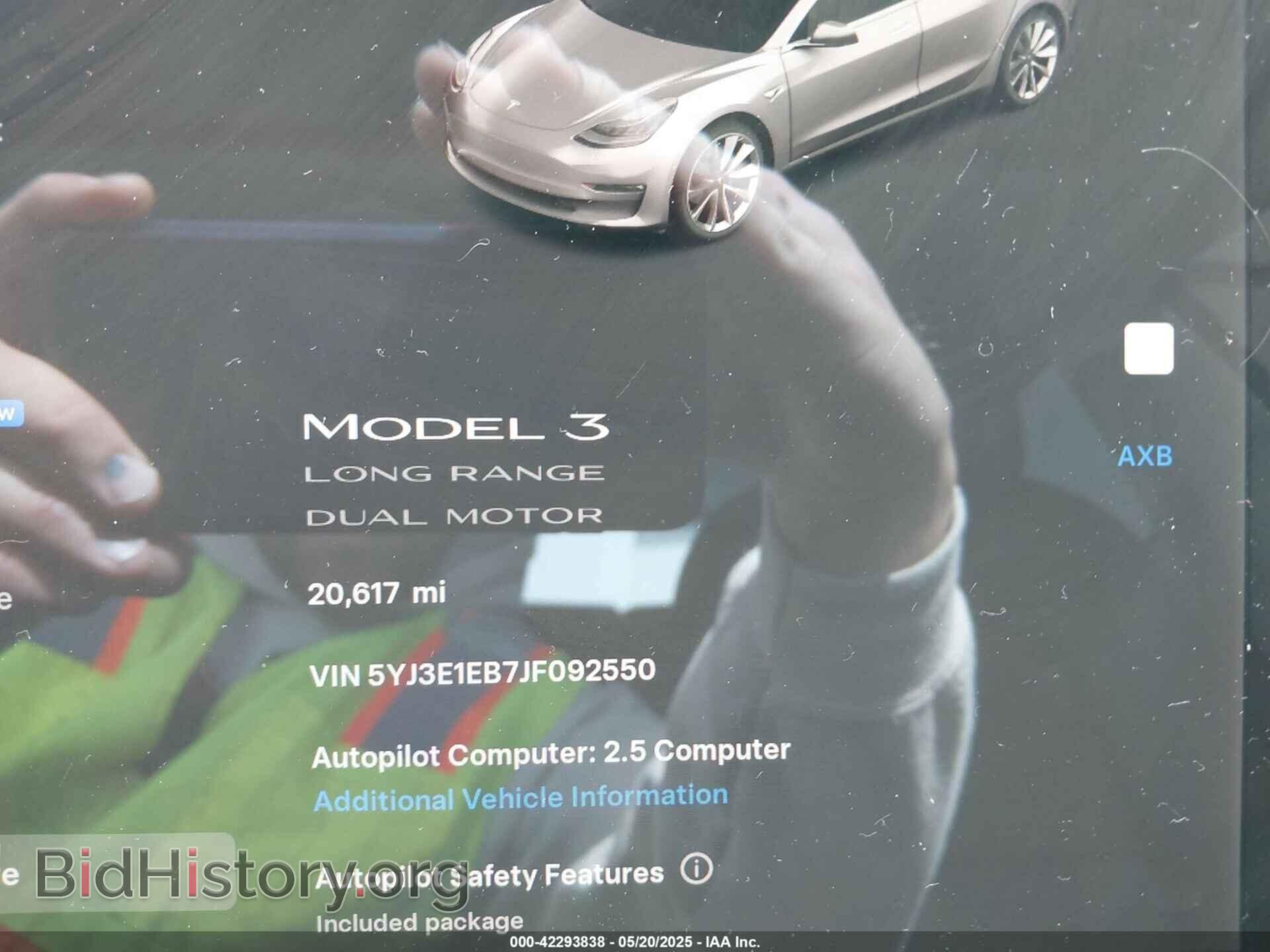 2018 TESLA MODEL 3 - VIN: 5YJ3E1EB7JF092550 - Photo 7
