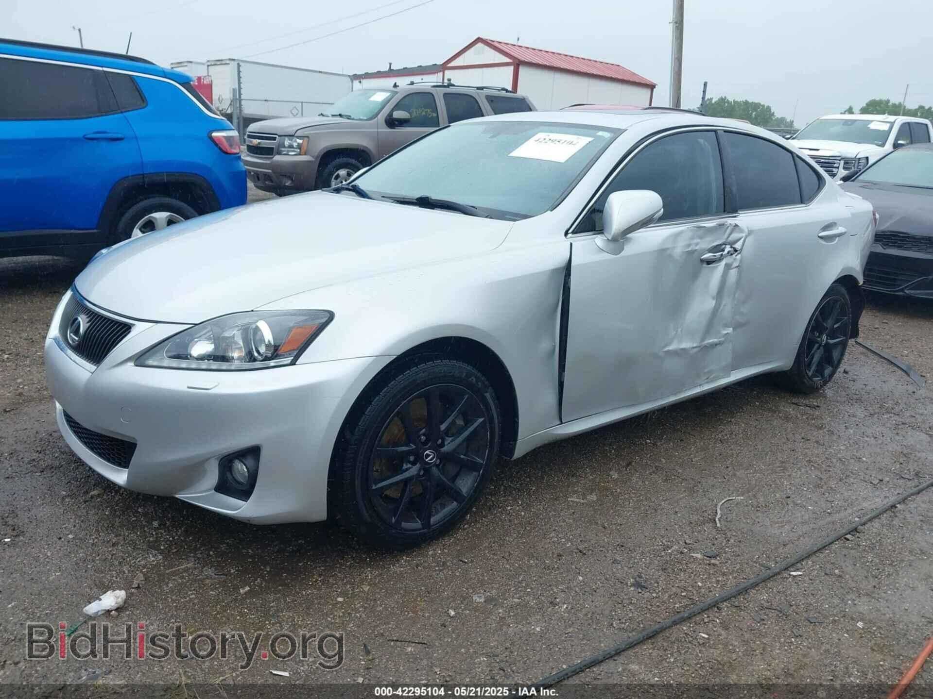 2012 LEXUS IS 350 - VIN: JTHCE5C22C5002735 - Фото 2
