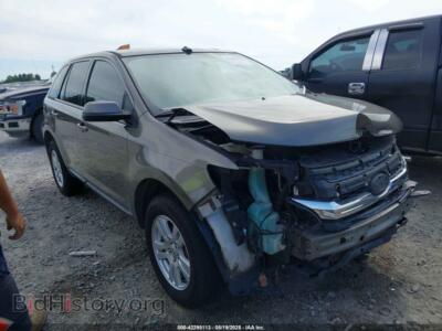 2012 Ford EDGE SEL, brown — VIN 2FMDK4JC9CBA76732, IAAI