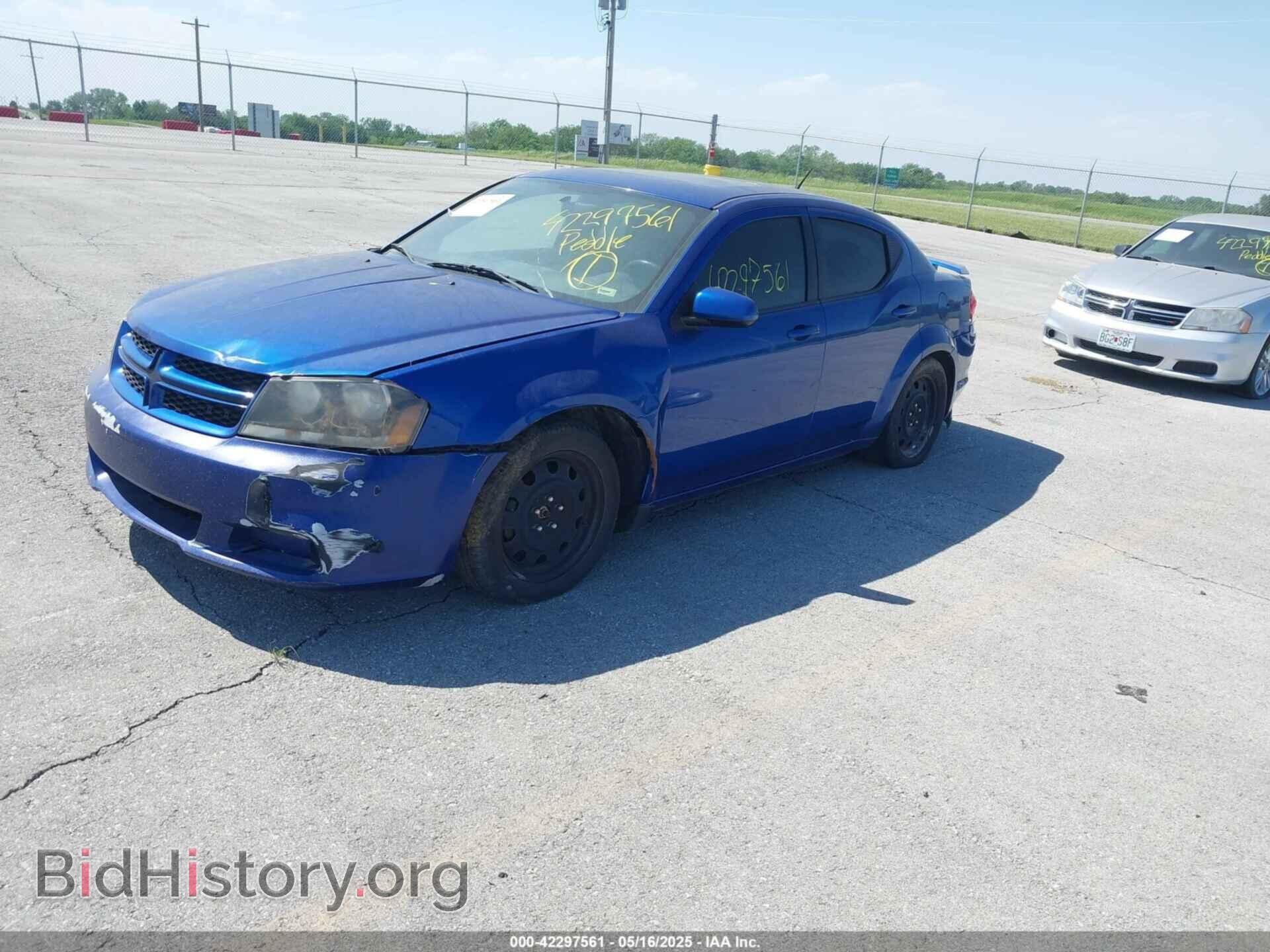 2013 DODGE AVENGER - VIN: 1C3CDZCG9DN504901 - Фото 2