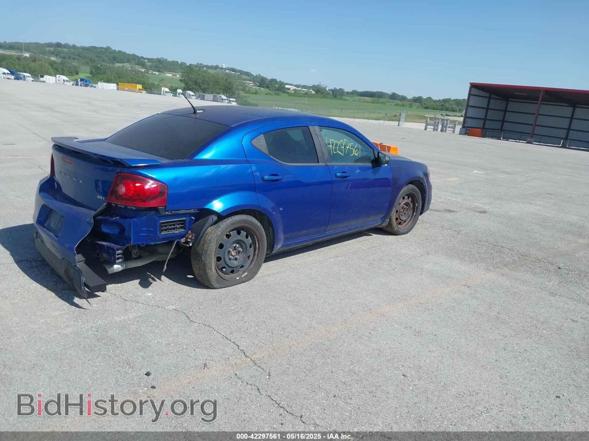 2013 DODGE AVENGER - VIN: 1C3CDZCG9DN504901 - Фото 4